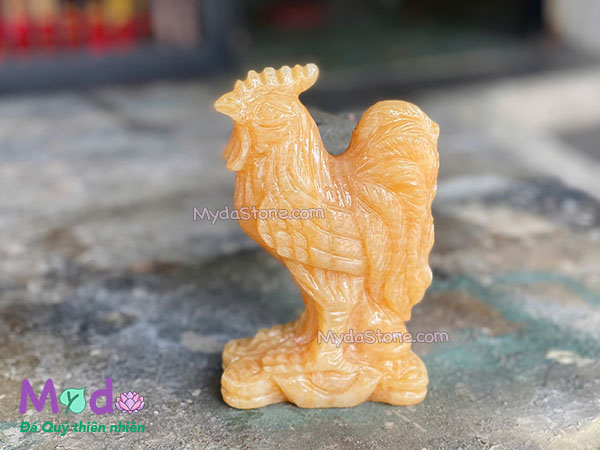 Tượng Con Gà đá Ngọc Hoàng Long