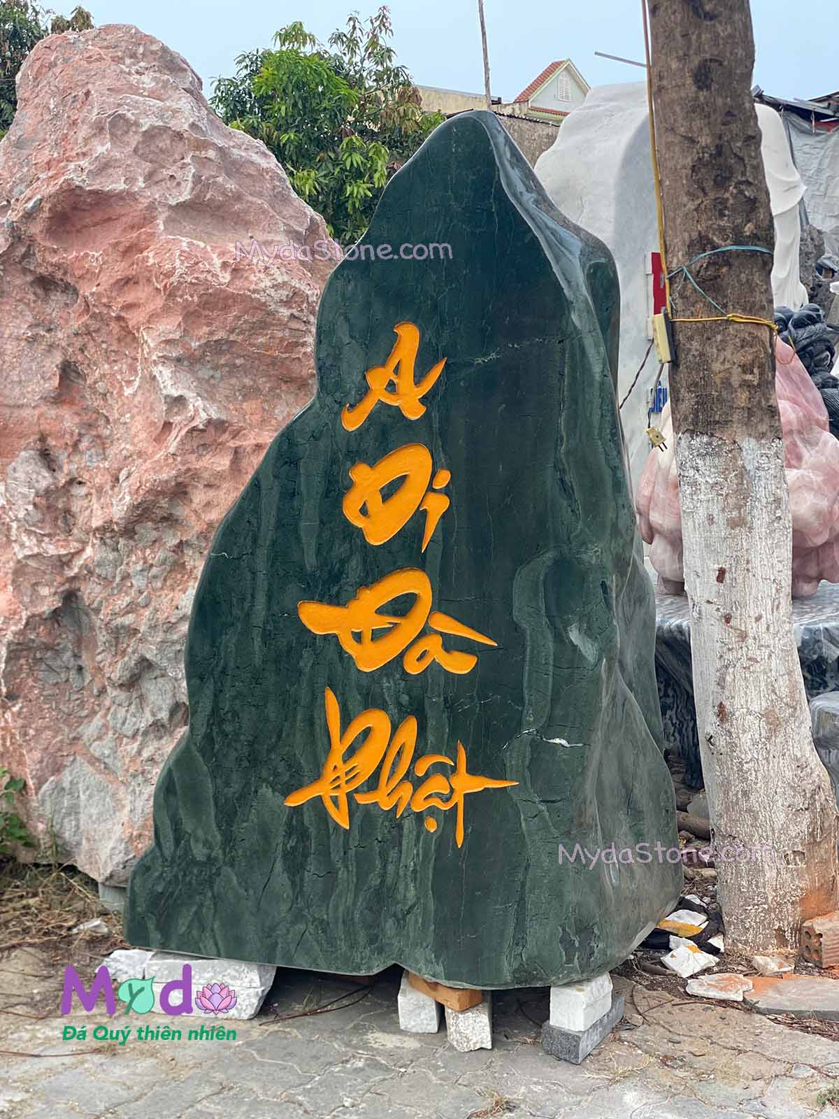 Trụ Đá Phong Thuỷ đá Xanh Thanh Hoá