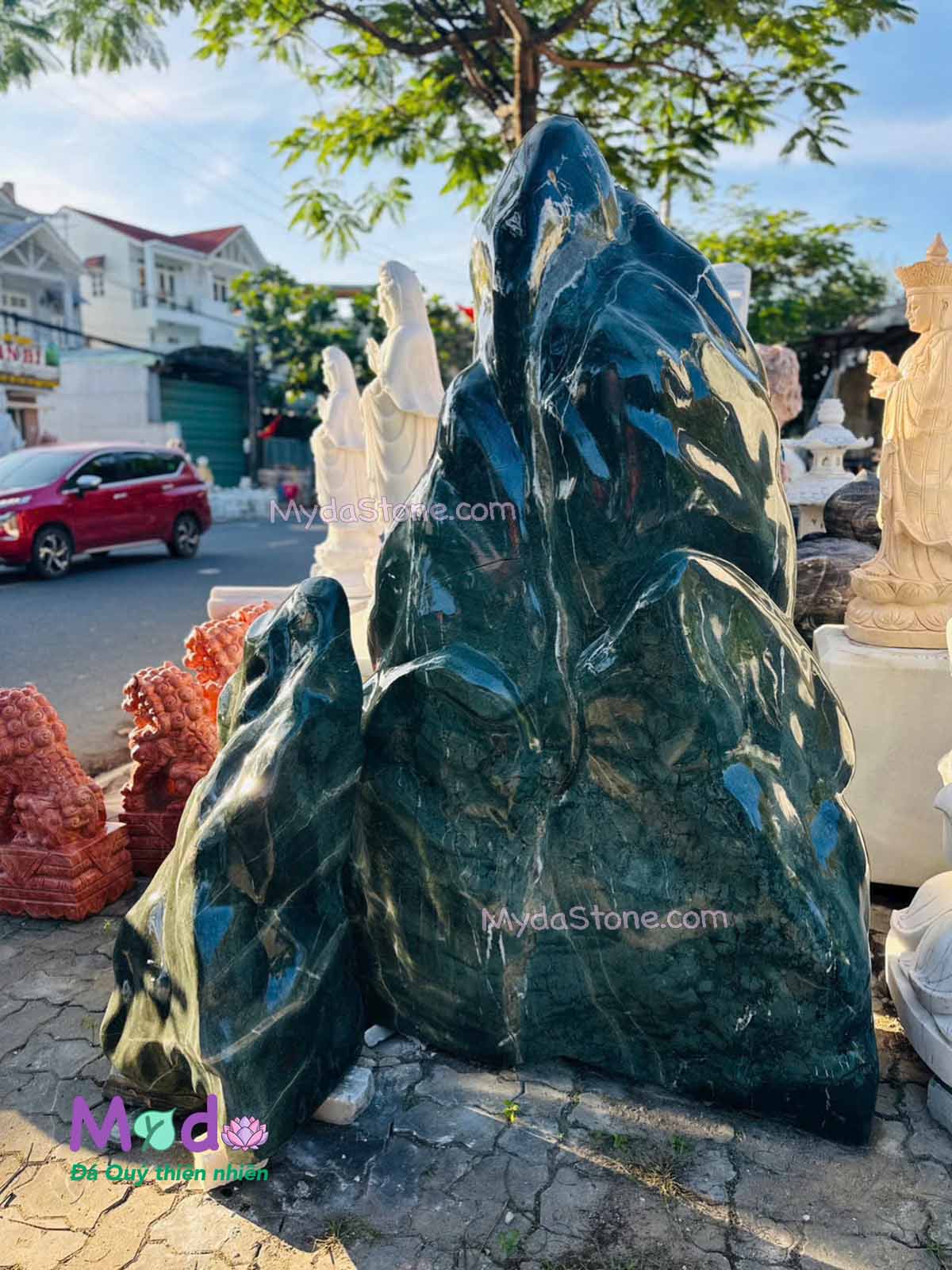 Trụ Đá Phong Thuỷ đá Xanh Thanh Hoá