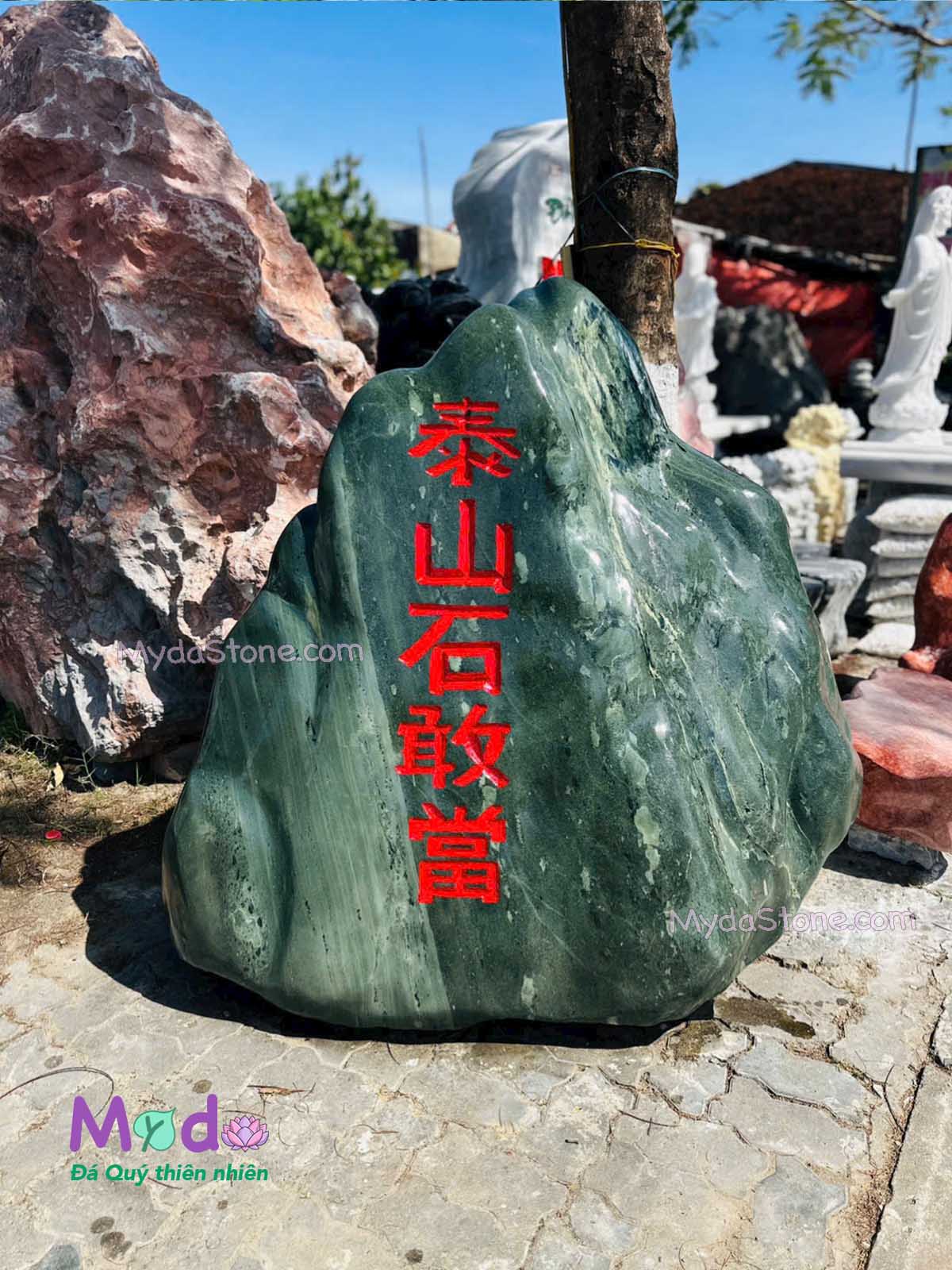 Trụ Đá Phong Thuỷ đá Xanh Thanh Hoá