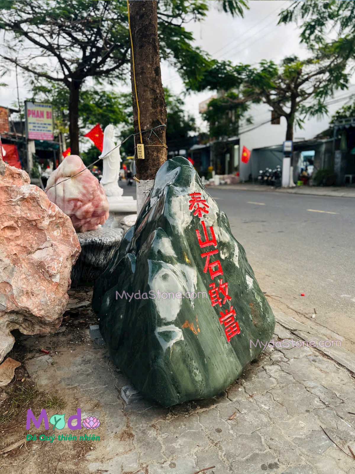 Trụ Đá Phong Thuỷ đá Xanh Thanh Hoá