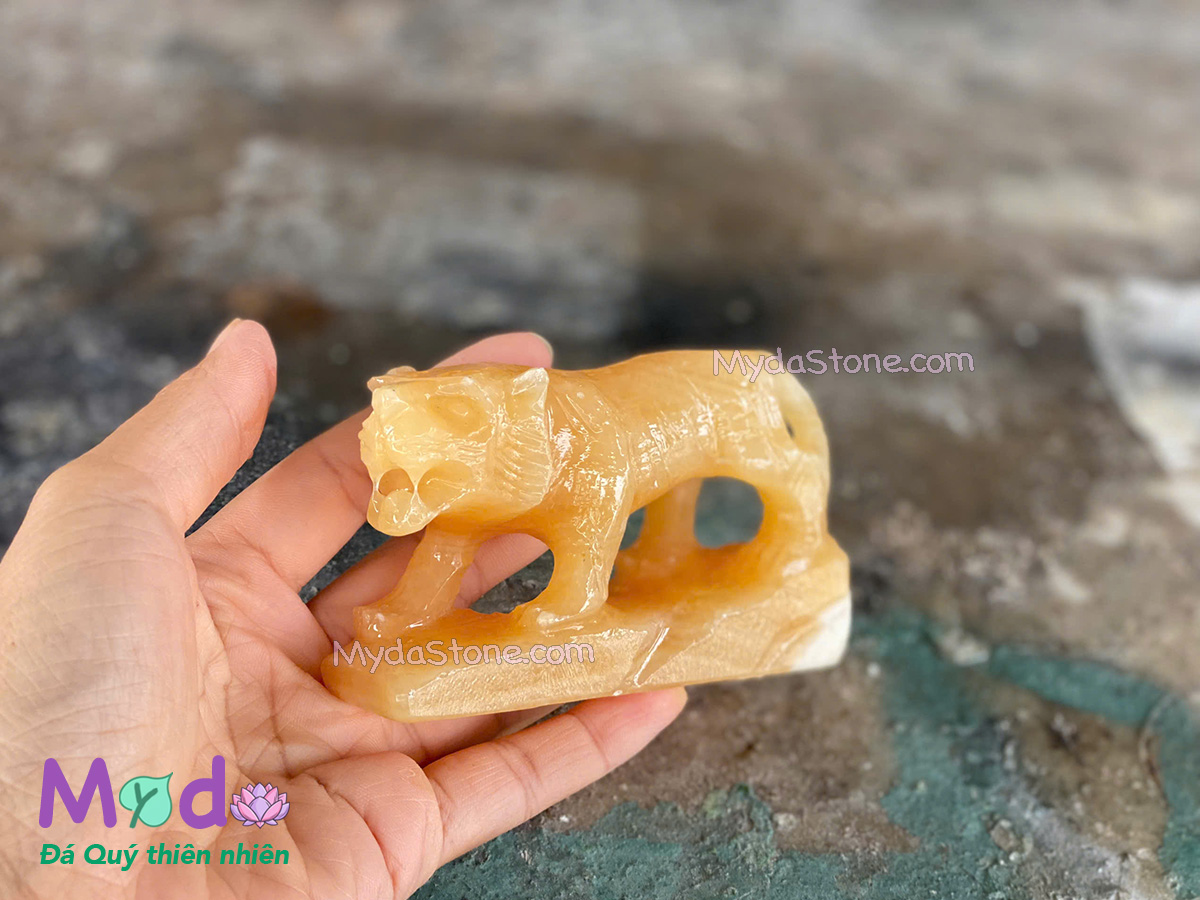 Tượng Con Hổ Đá Ngọc Hoàng Long