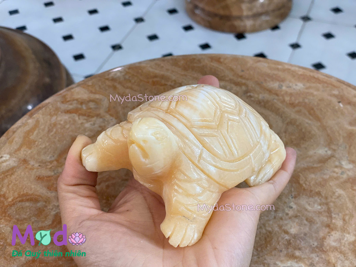Tượng Con Rùa phong thuỷ đá Ngọc Hoàng Long