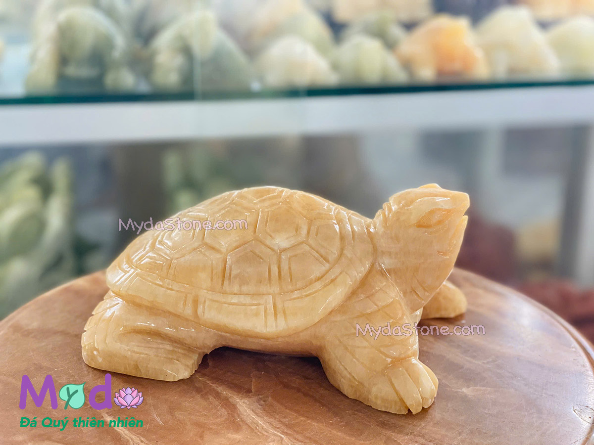 Tượng Con Rùa phong thuỷ đá Ngọc Hoàng Long
