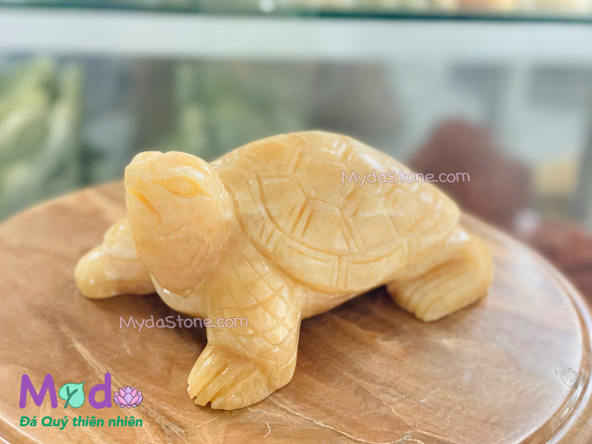 Tượng Con Rùa phong thuỷ đá Ngọc Hoàng Long