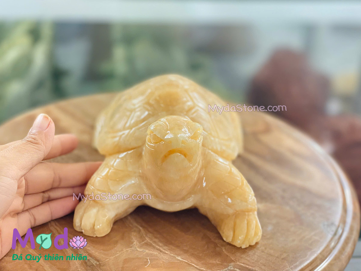 Tượng Con Rùa phong thuỷ đá Ngọc Hoàng Long