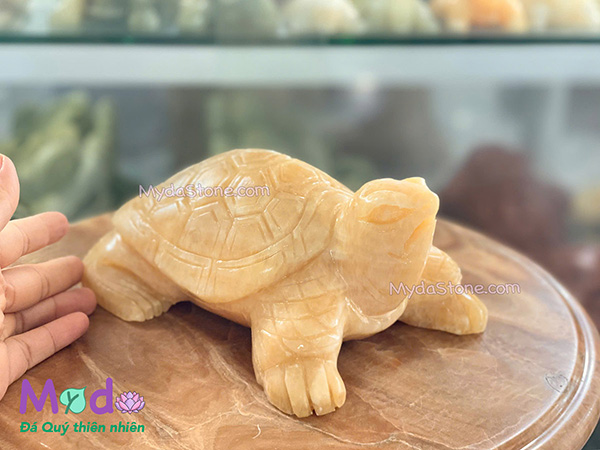 Tượng Con Rùa phong thuỷ đá Ngọc Hoàng Long