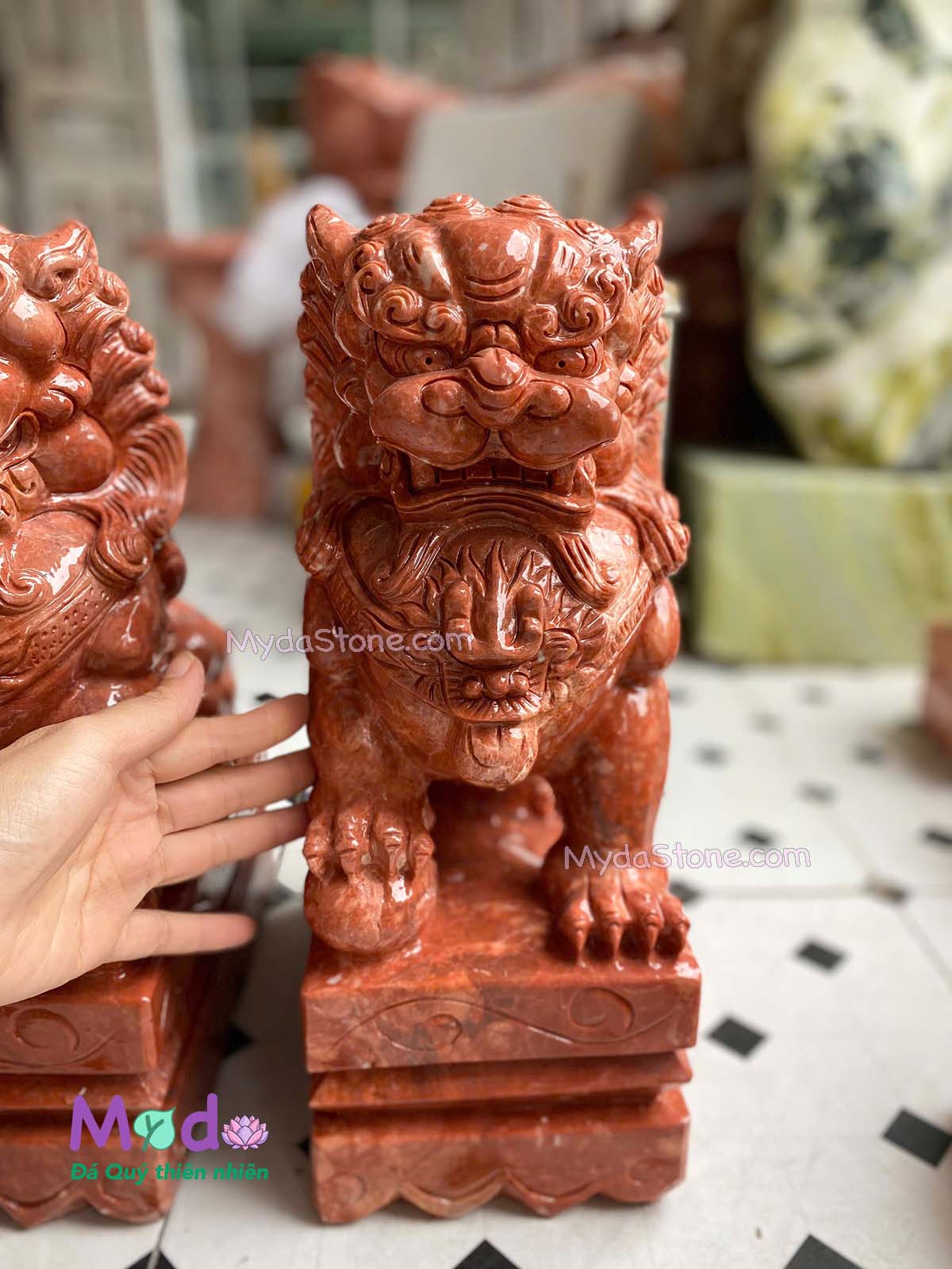 Tượng Kỳ Lân đá Đỏ Thanh Hoá