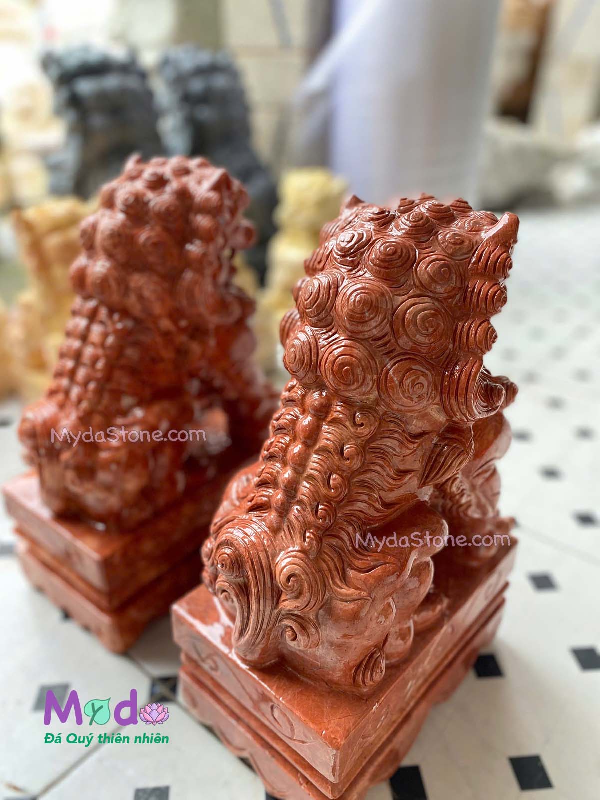 Tượng Kỳ Lân đá Đỏ Thanh Hoá