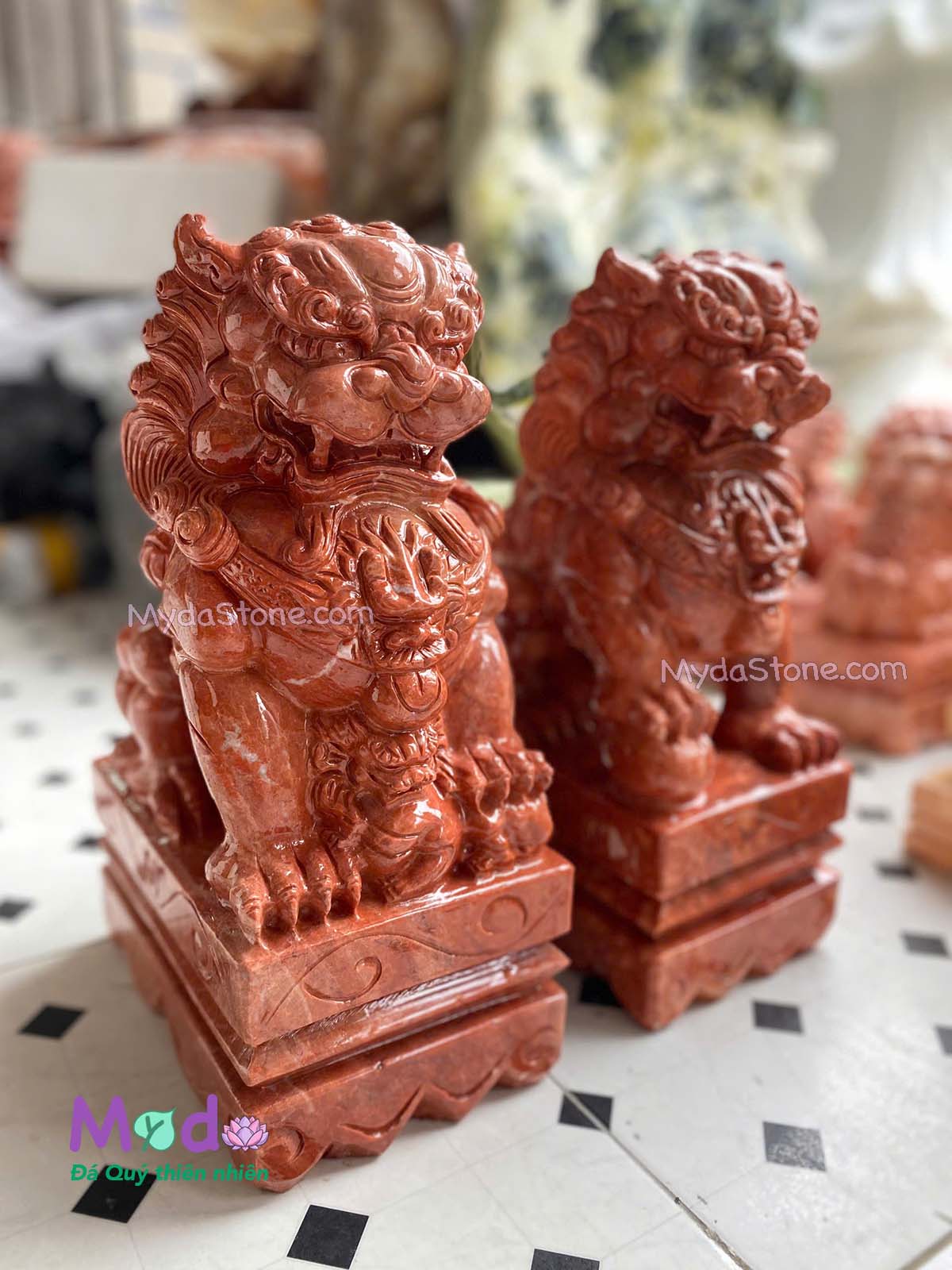 Tượng Kỳ Lân đá Đỏ Thanh Hoá