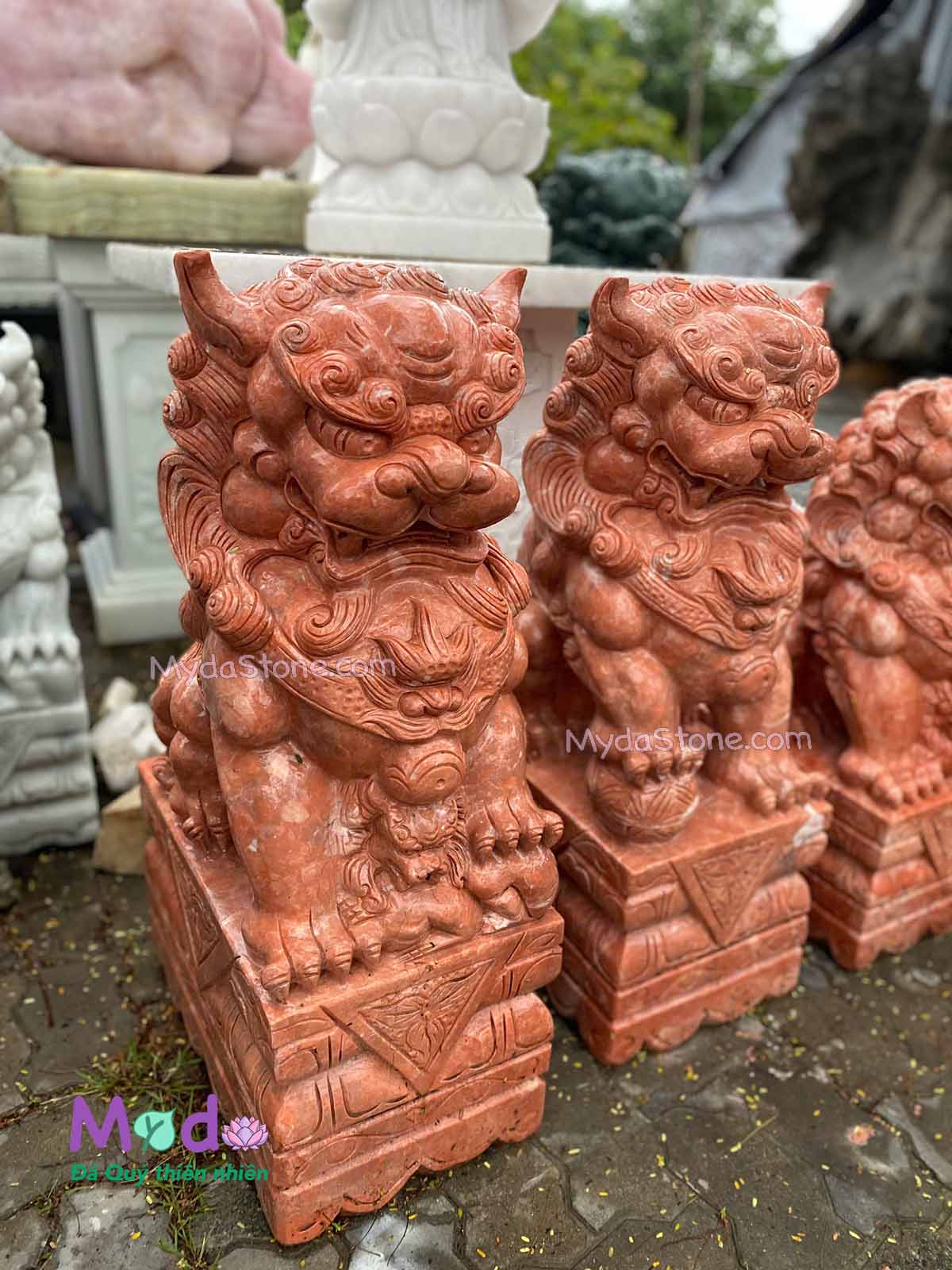 Tượng Kỳ Lân đá Đỏ Thanh Hoá