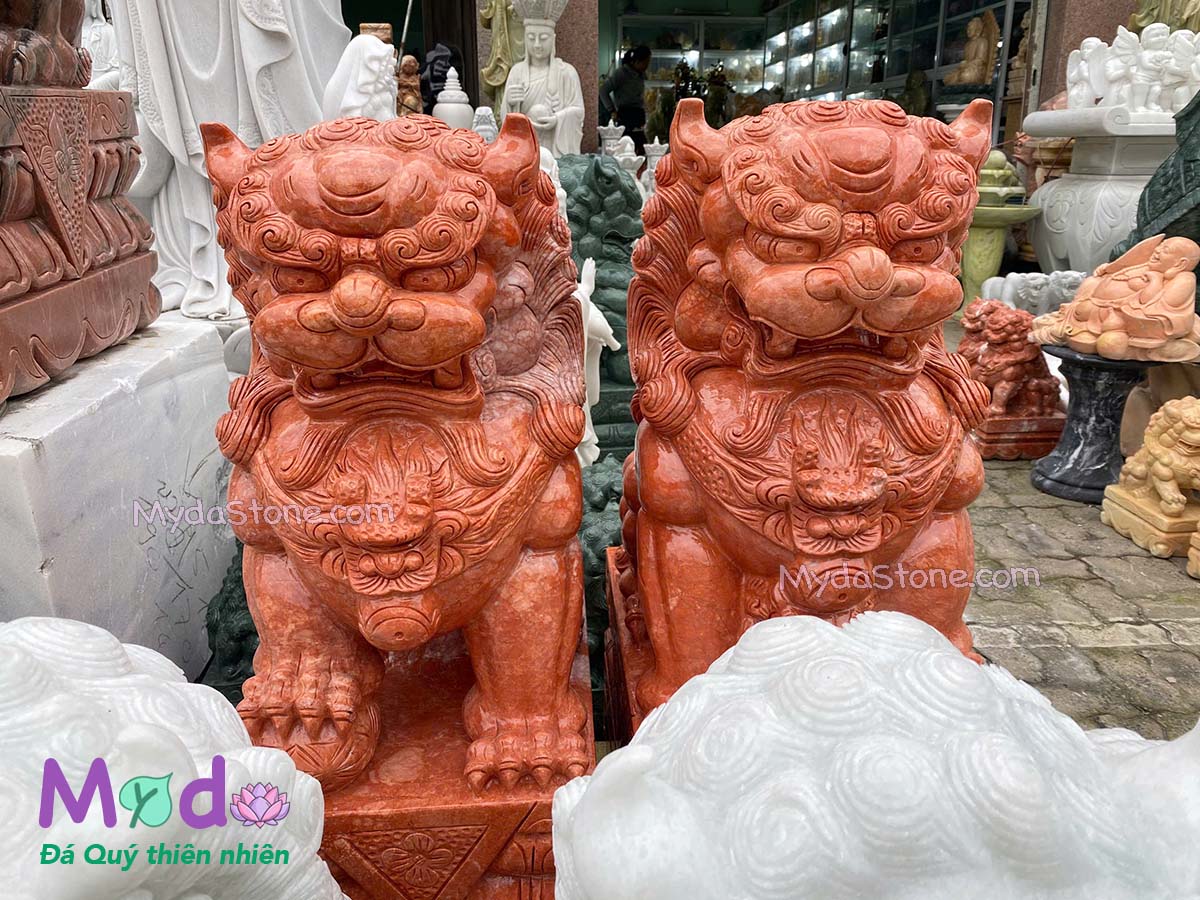 Tượng Kỳ Lân đá Đỏ Thanh Hoá