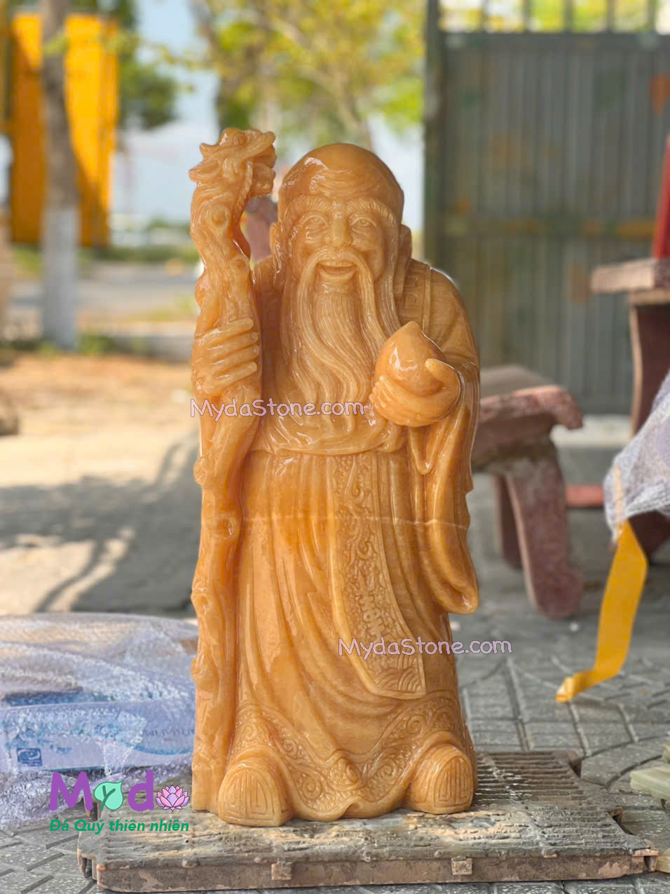 Tượng Ông Thọ đá Ngọc Hoàng Long