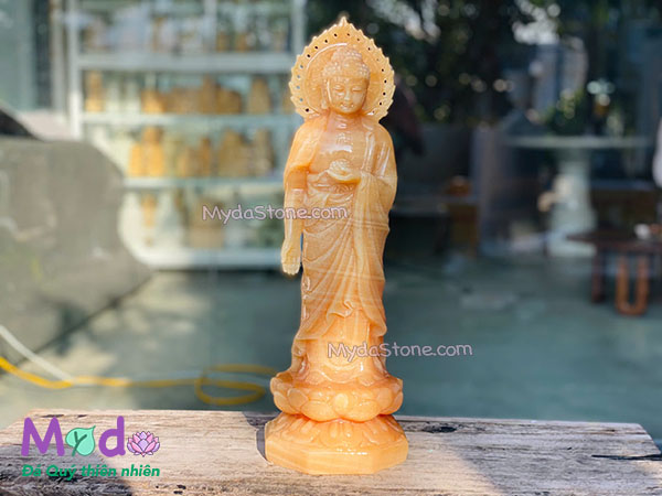 Tượng Phật A Di Đà đá Ngọc Hoàng Long