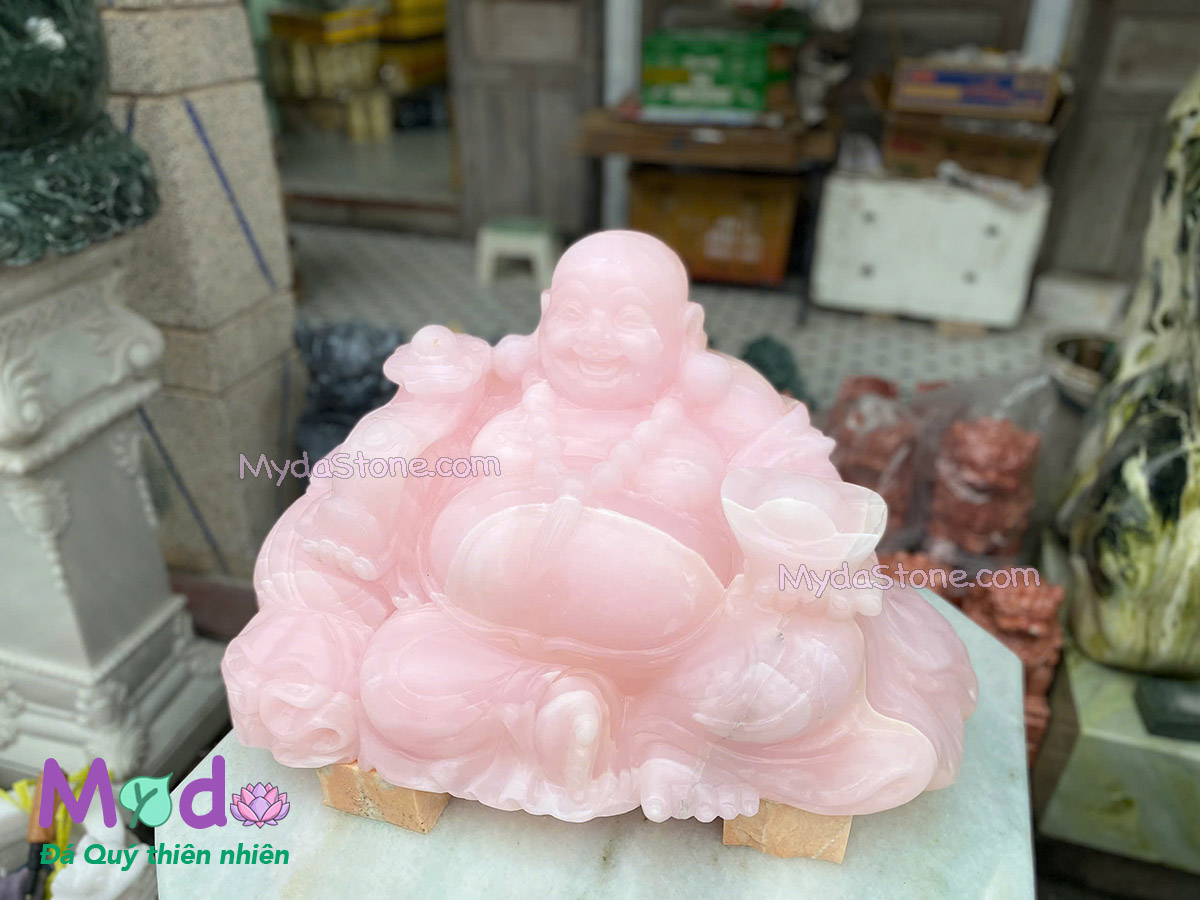 Tượng Phật Di Lặc đá Ngọc Hồng