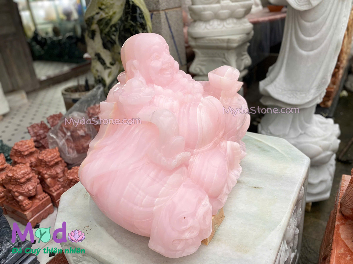 Tượng Phật Di Lặc đá Ngọc Hồng