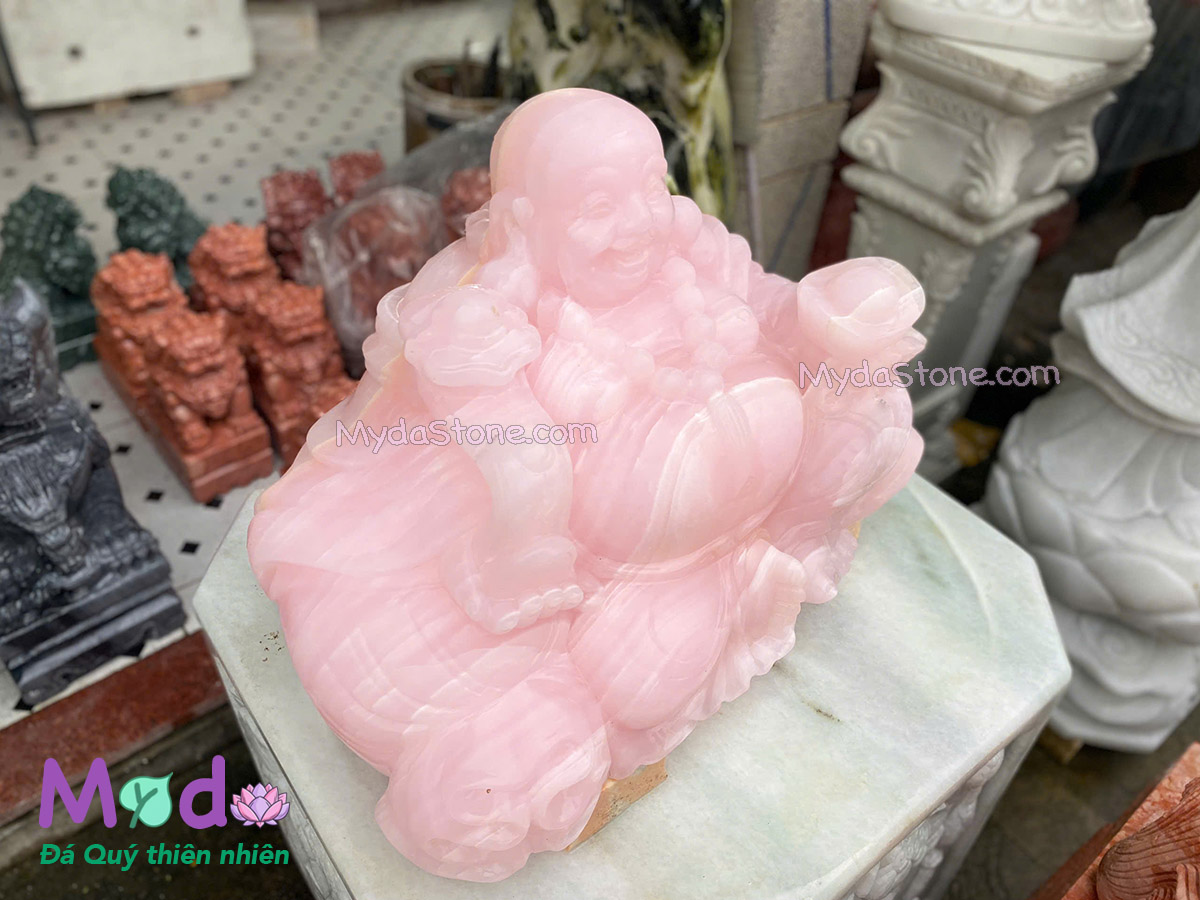 Tượng Phật Di Lặc đá Ngọc Hồng