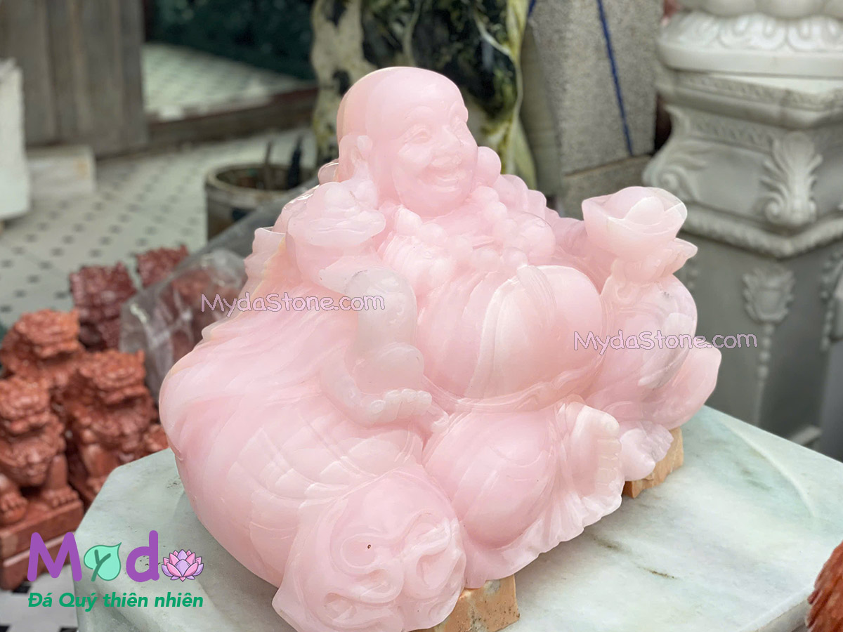 Tượng Phật Di Lặc đá Ngọc Hồng