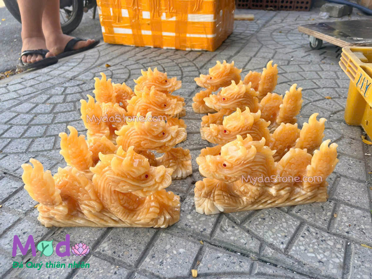 Tượng Rồng đá Ngọc Hoàng Long