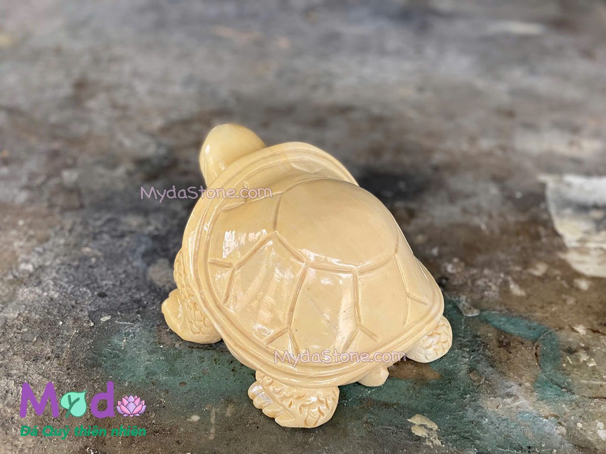Tượng Rùa đá Cà Rốt Vàng