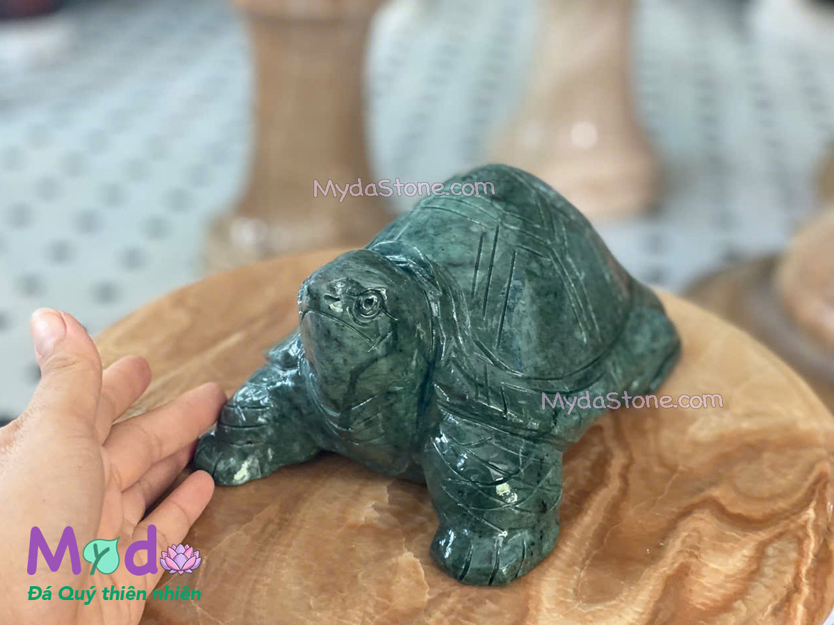Tượng Rùa đá Xanh Ấn Độ
