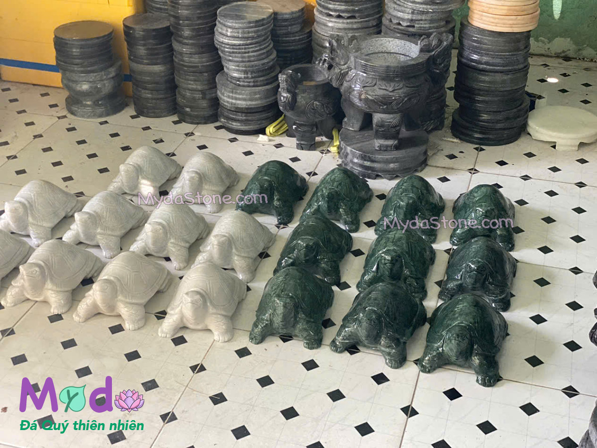 Tượng Rùa đá Xanh Ấn Độ