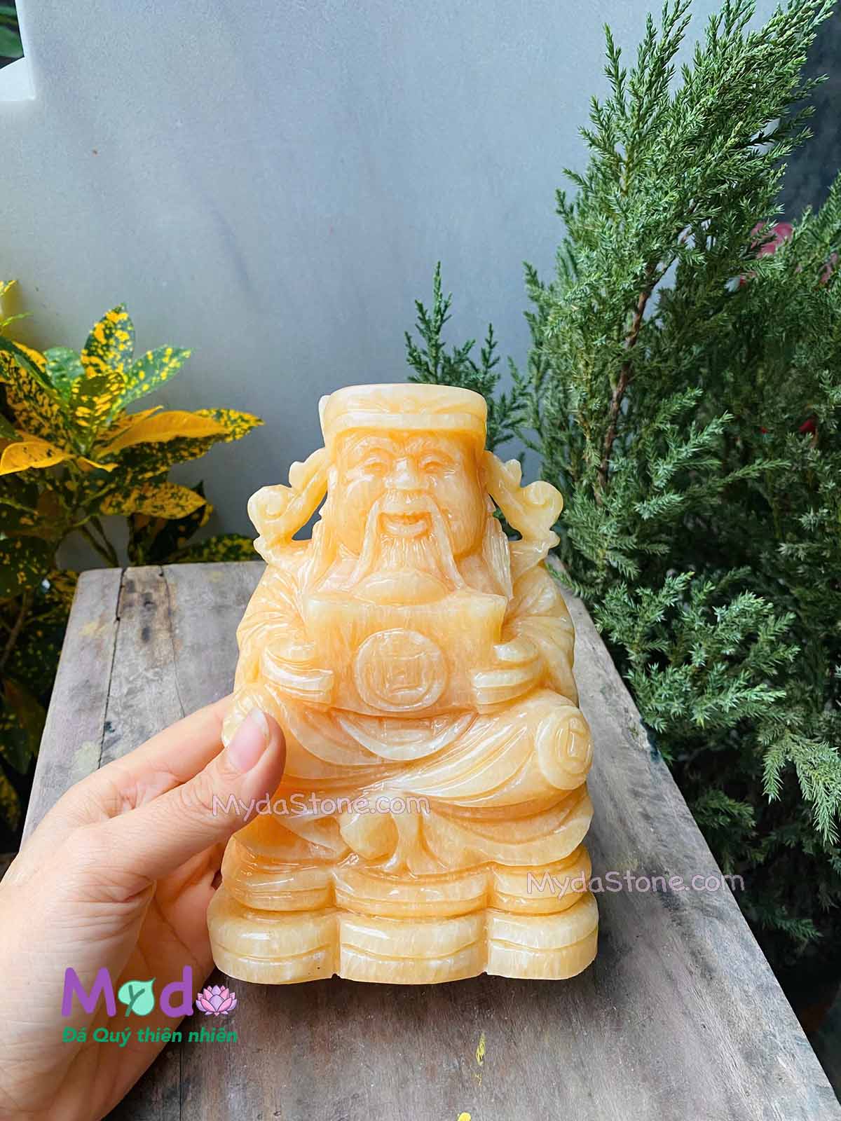 Tượng Thần Tiền đá Ngọc Hoàng Long