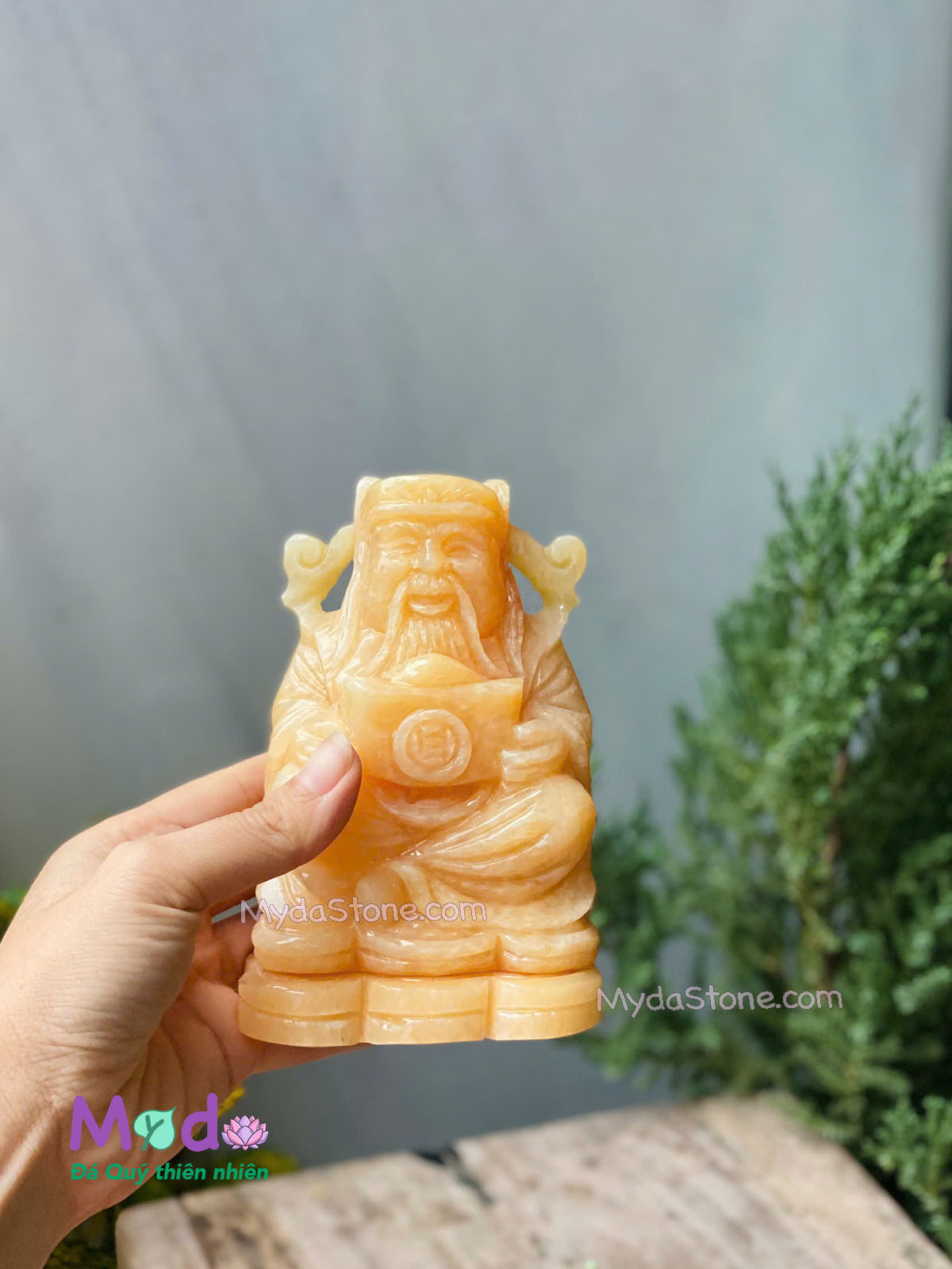 Tượng Thần Tiền đá Ngọc Hoàng Long