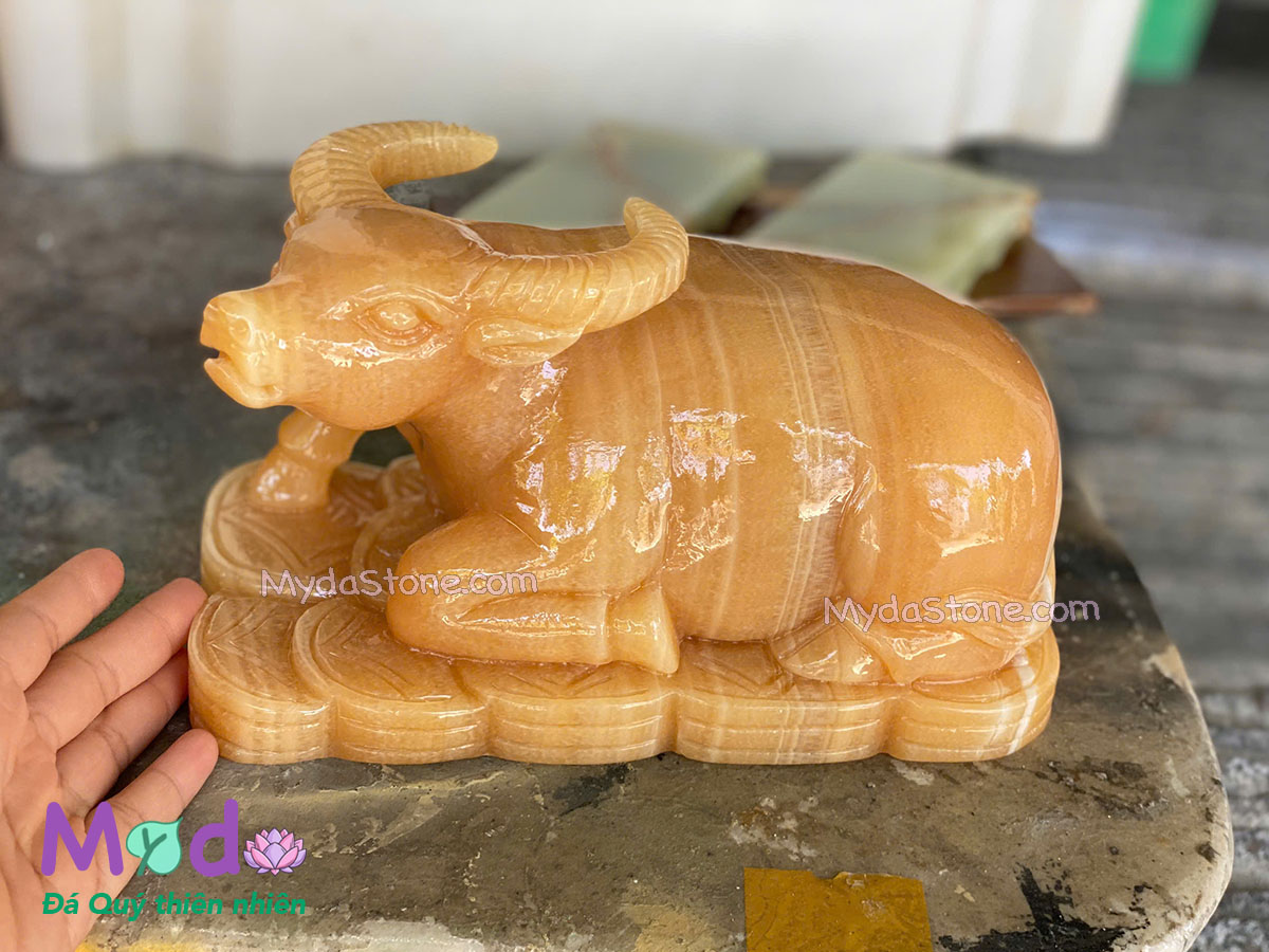 Tượng Trâu nằm đá Ngọc Hoàng Long