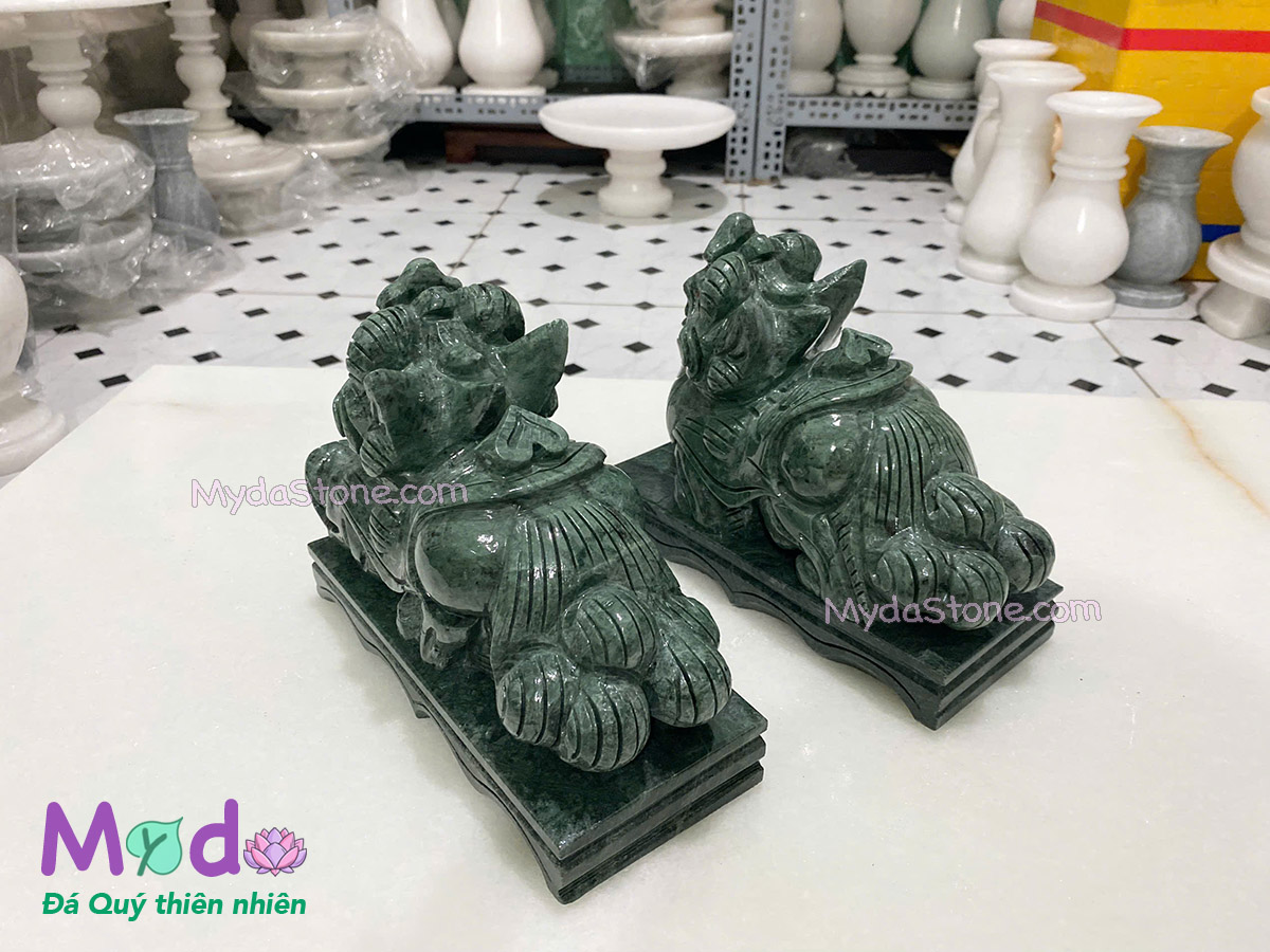Tỳ Hưu đá Xanh Ấn Độ