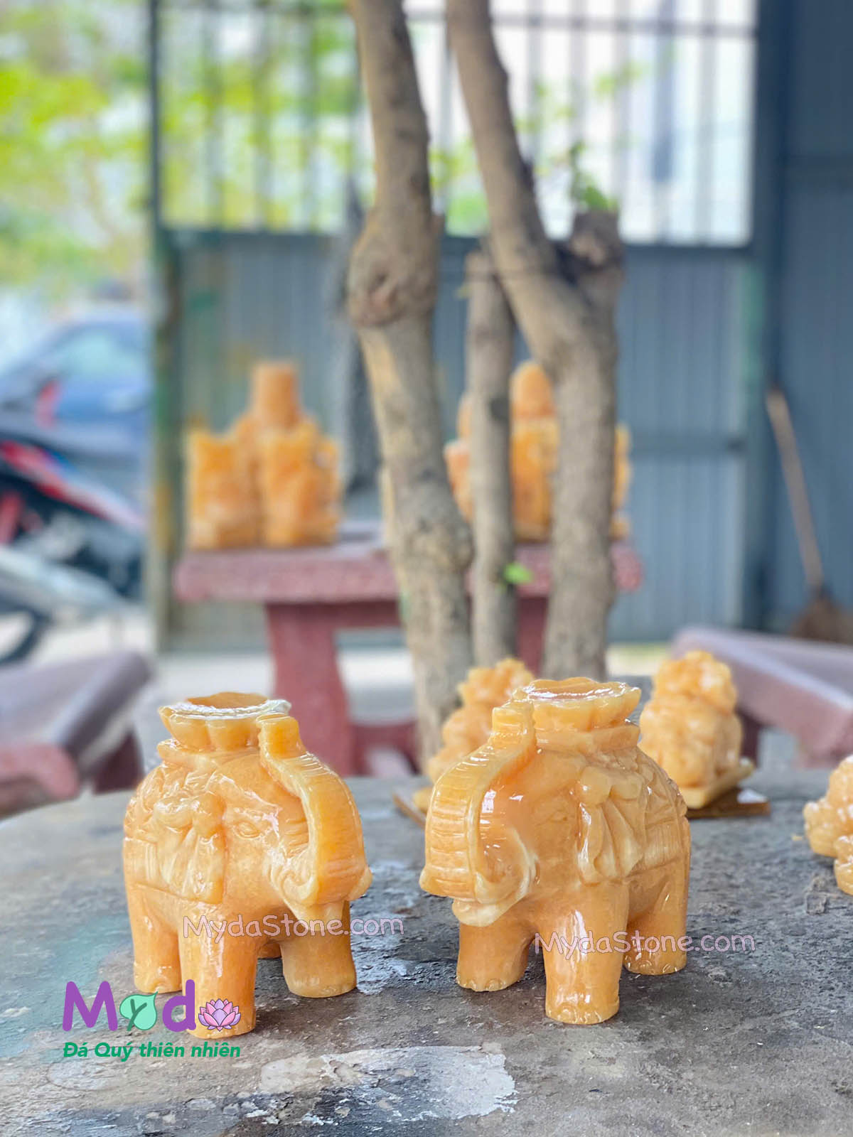 Tượng Voi đá Ngọc Hoàng Long