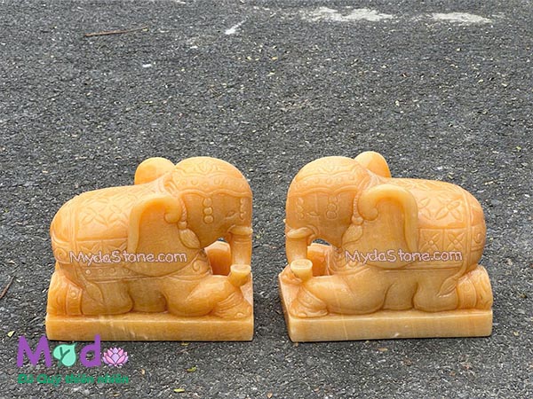 Tượng Voi Quy Phục đá Ngọc Hoàng Long