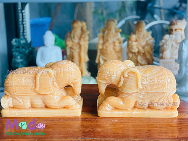 Tượng Voi để Lăng Mộ đá Ngọc Hoàng Long