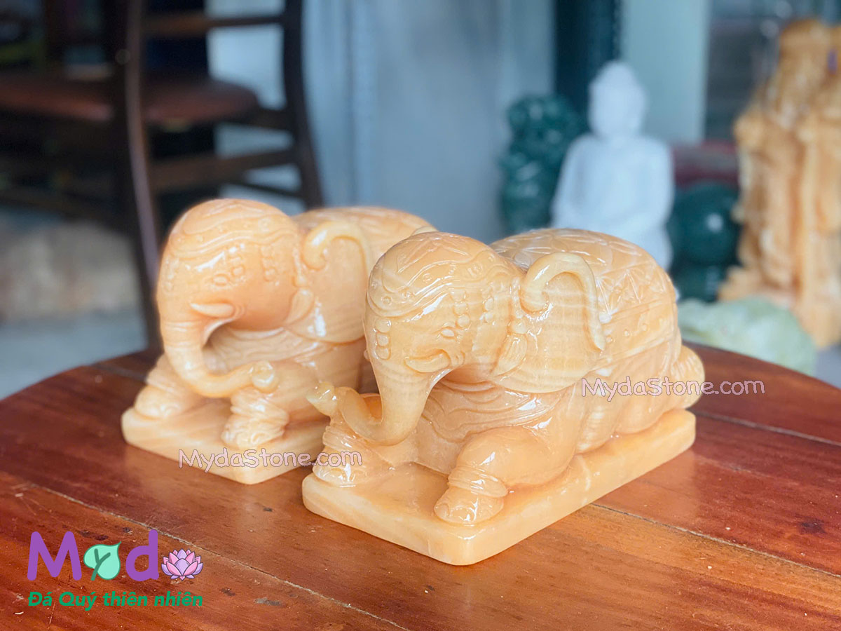 Tượng Voi để Lăng Mộ đá Ngọc Hoàng Long