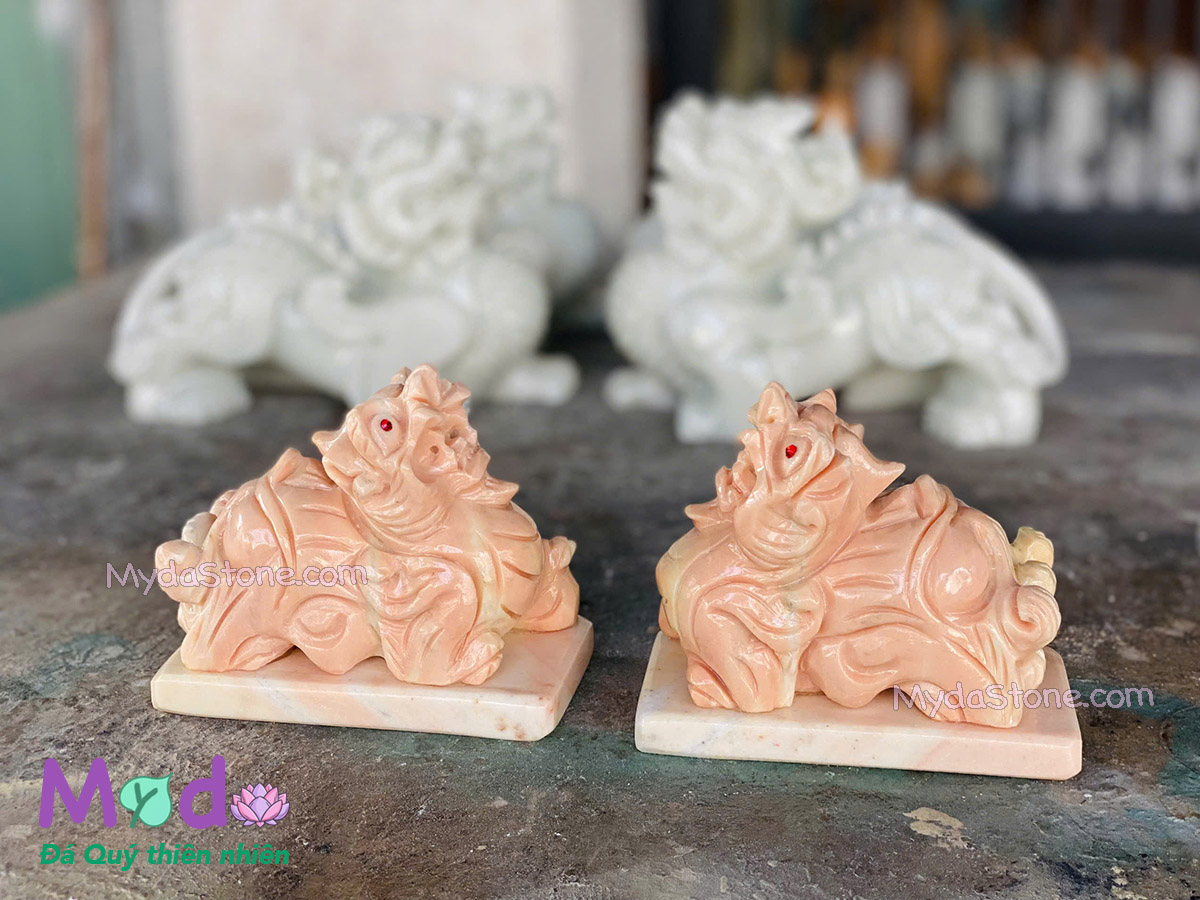 Tỳ Hưu đá Cà Rốt Vàng