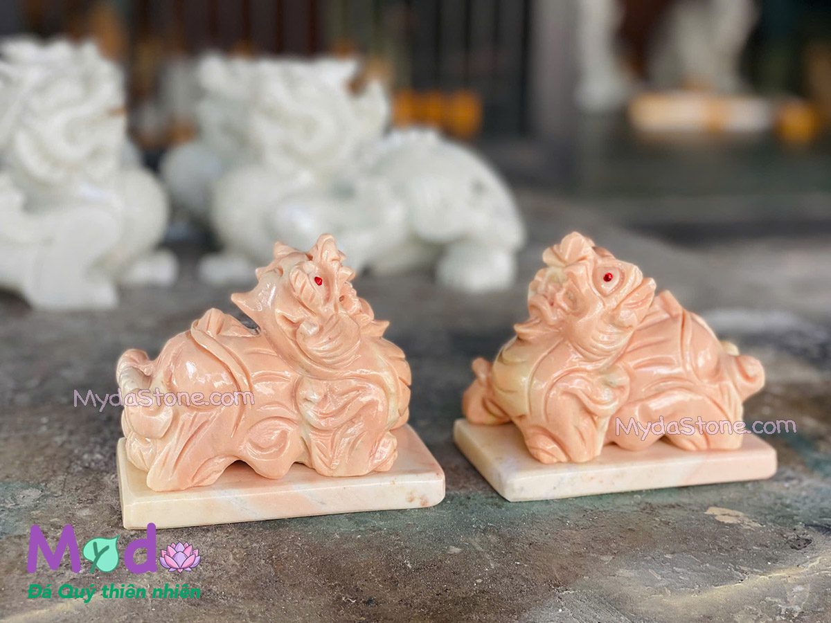 Tỳ Hưu đá Cà Rốt Vàng