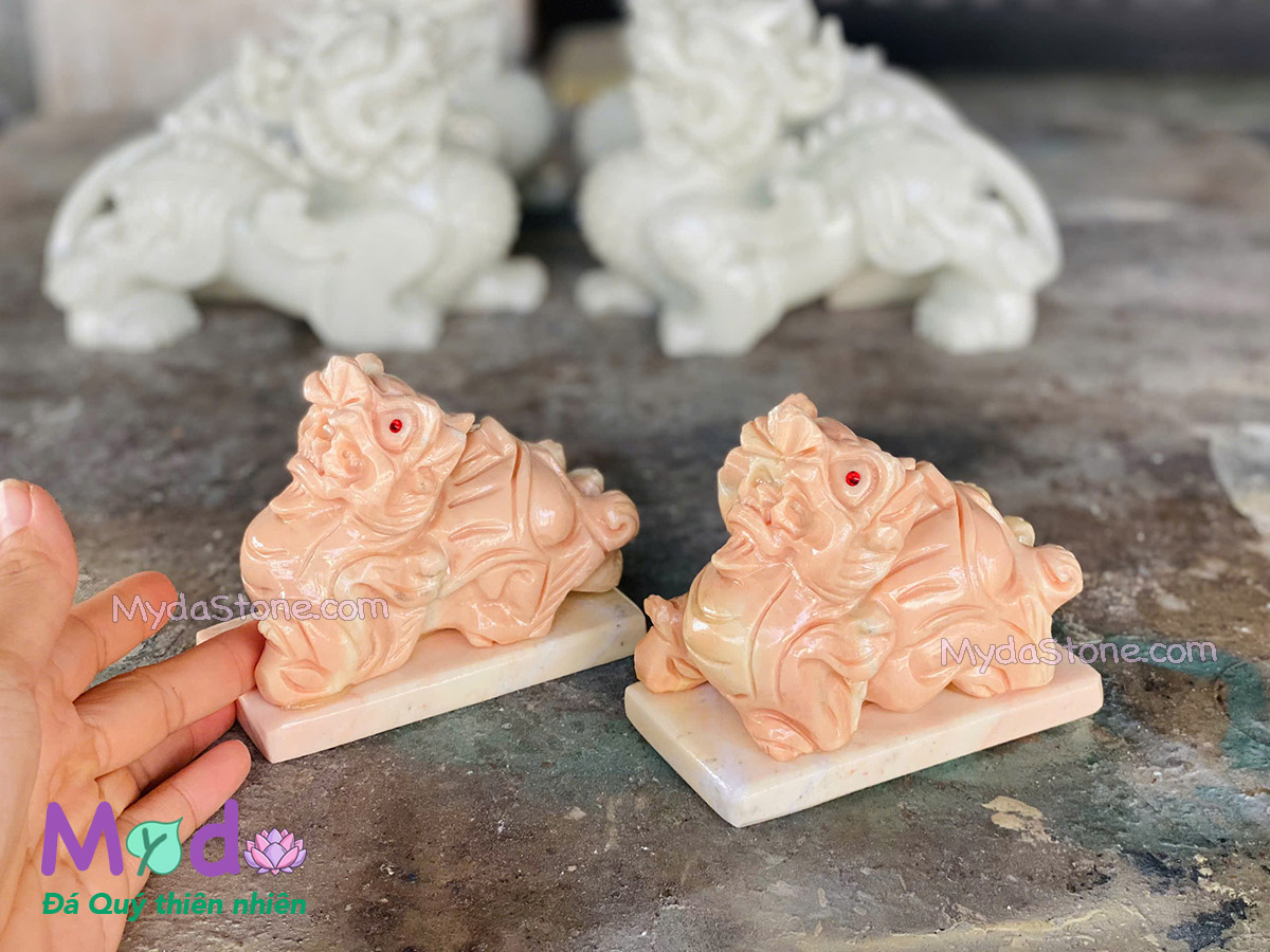 Tỳ Hưu đá Cà Rốt Vàng
