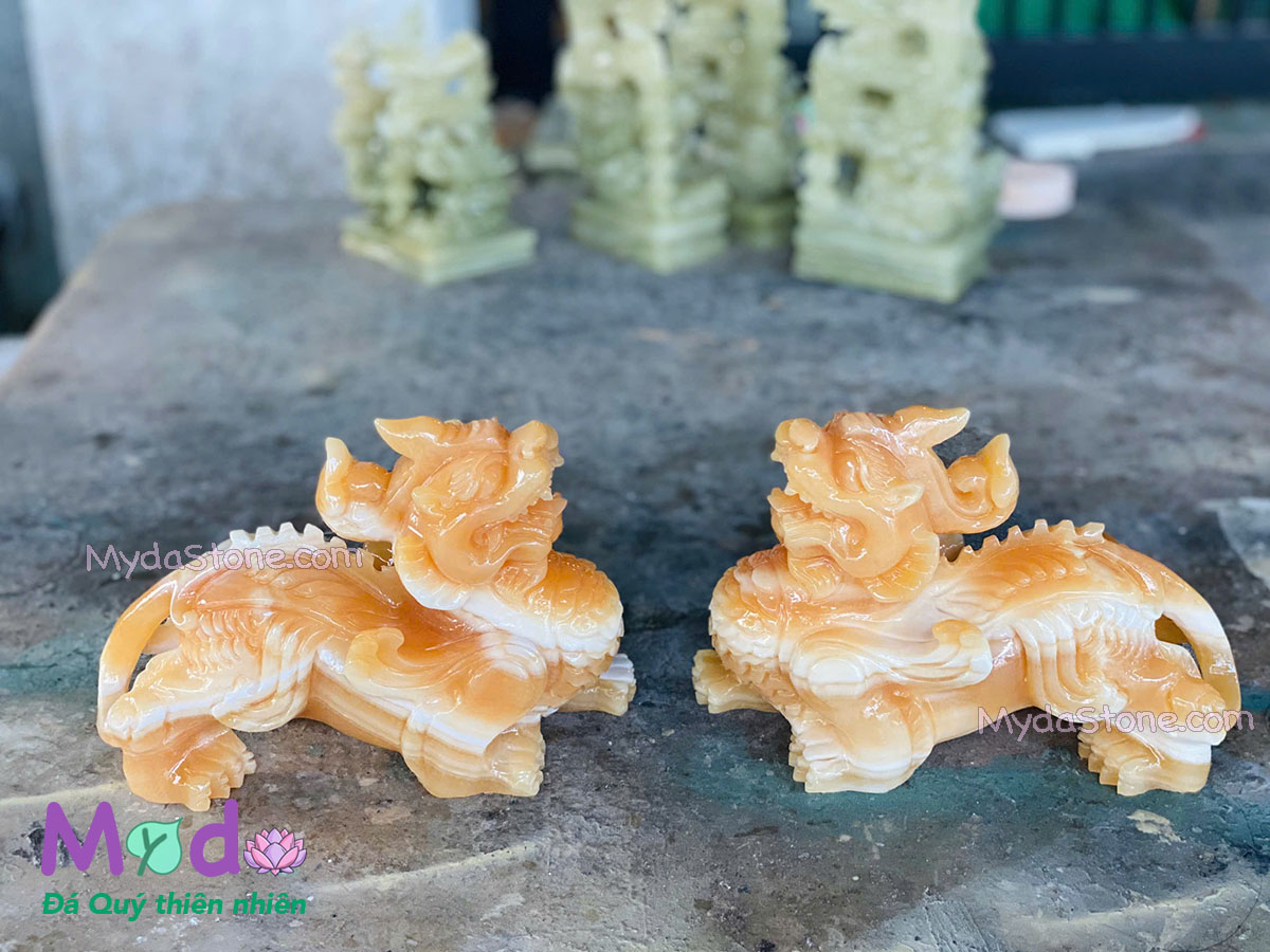 Tỳ Hưu Đá Ngọc Hoàng Long