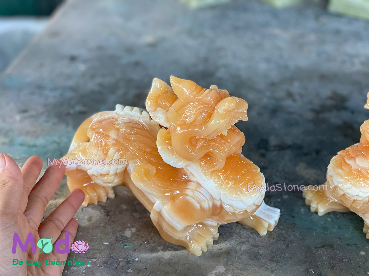 Tỳ Hưu Đá Ngọc Hoàng Long