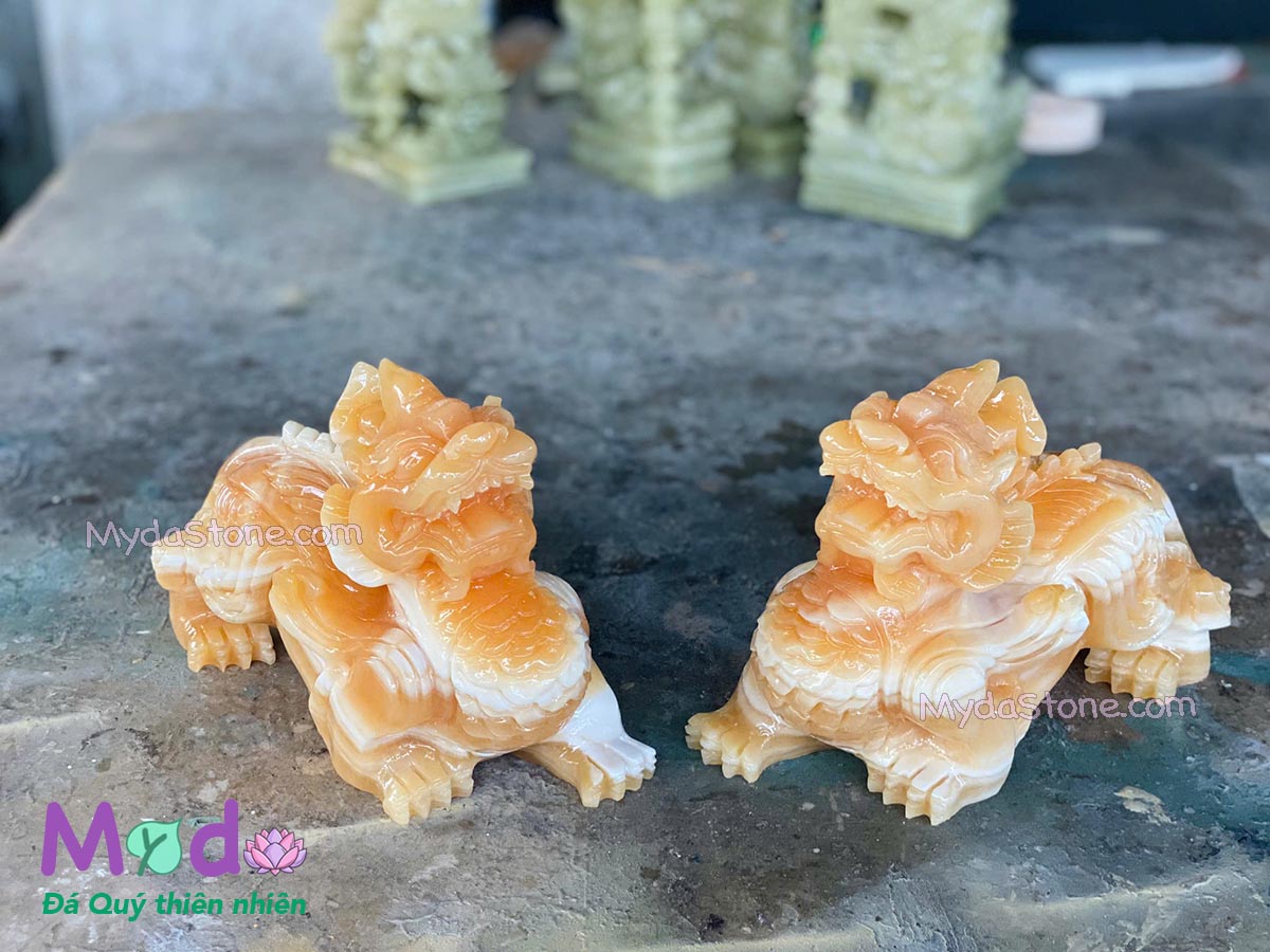 Tỳ Hưu Đá Ngọc Hoàng Long