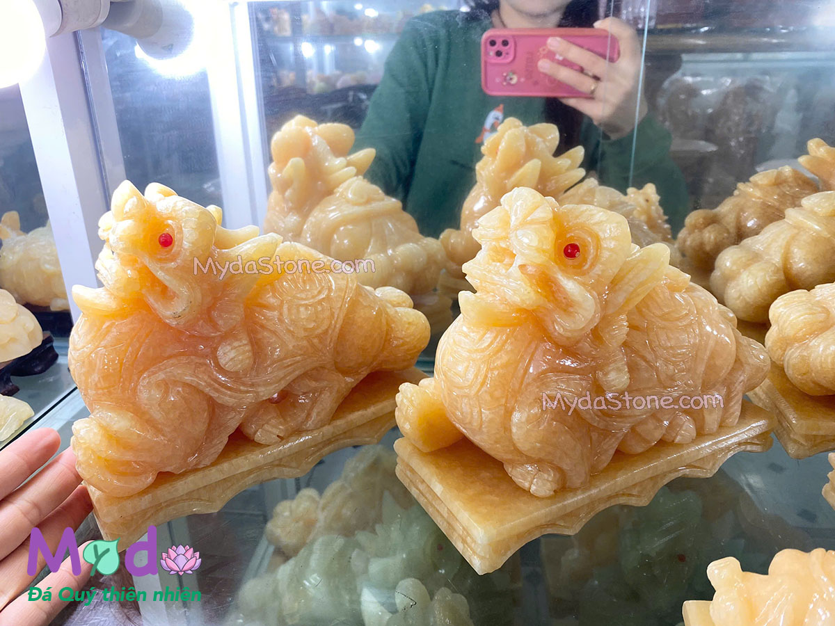 Tỳ Hưu đá Ngọc Hoàng Long