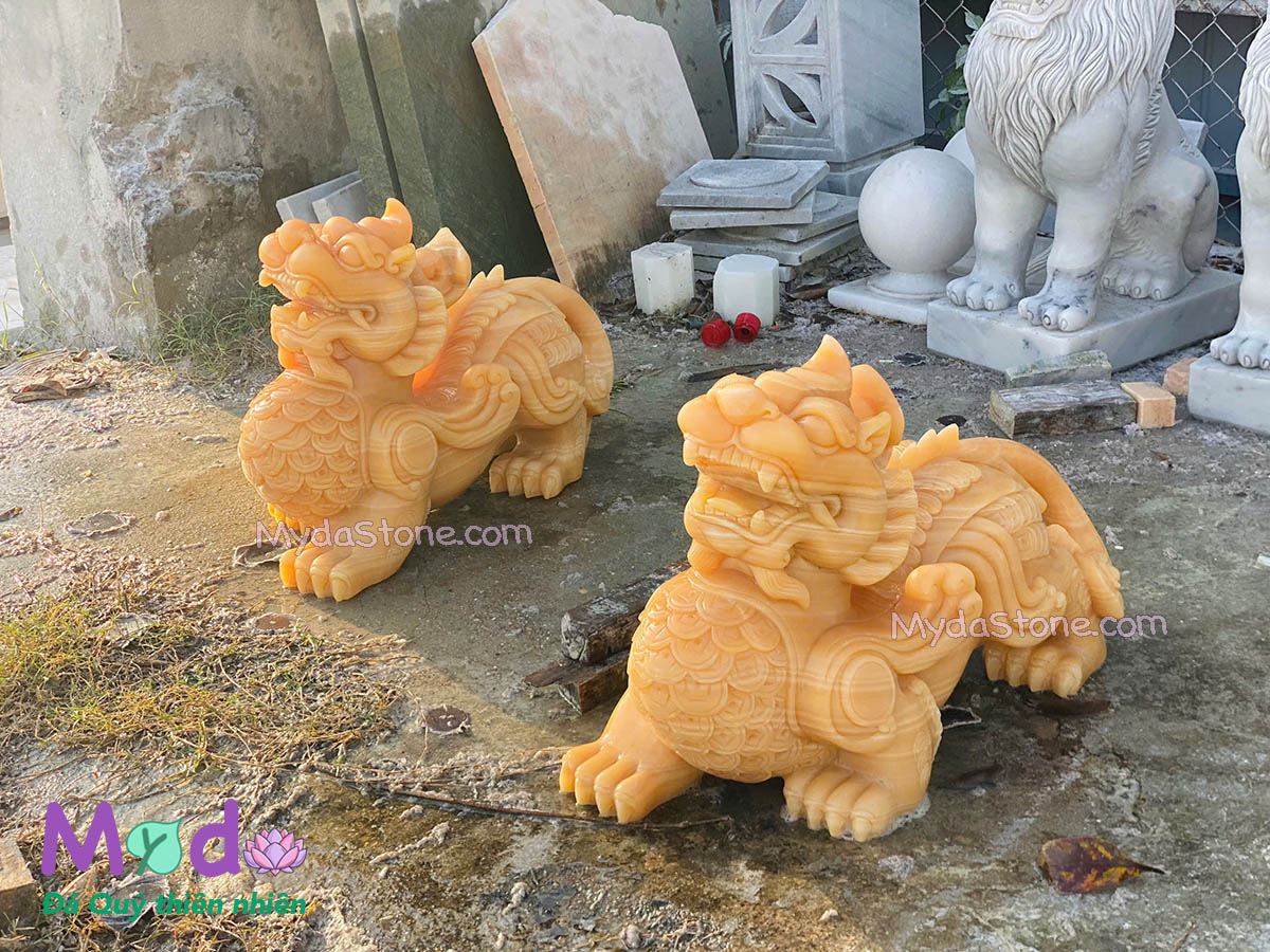 Tỳ Hưu đá Ngọc Hoàng Long