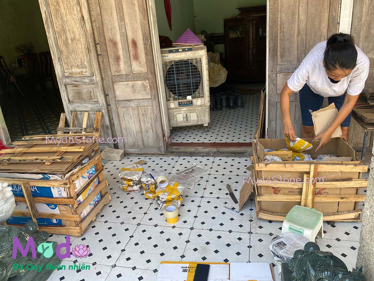 Xưởng Lư Hương Đá, Đồ Thờ Đá tại Cà Mau