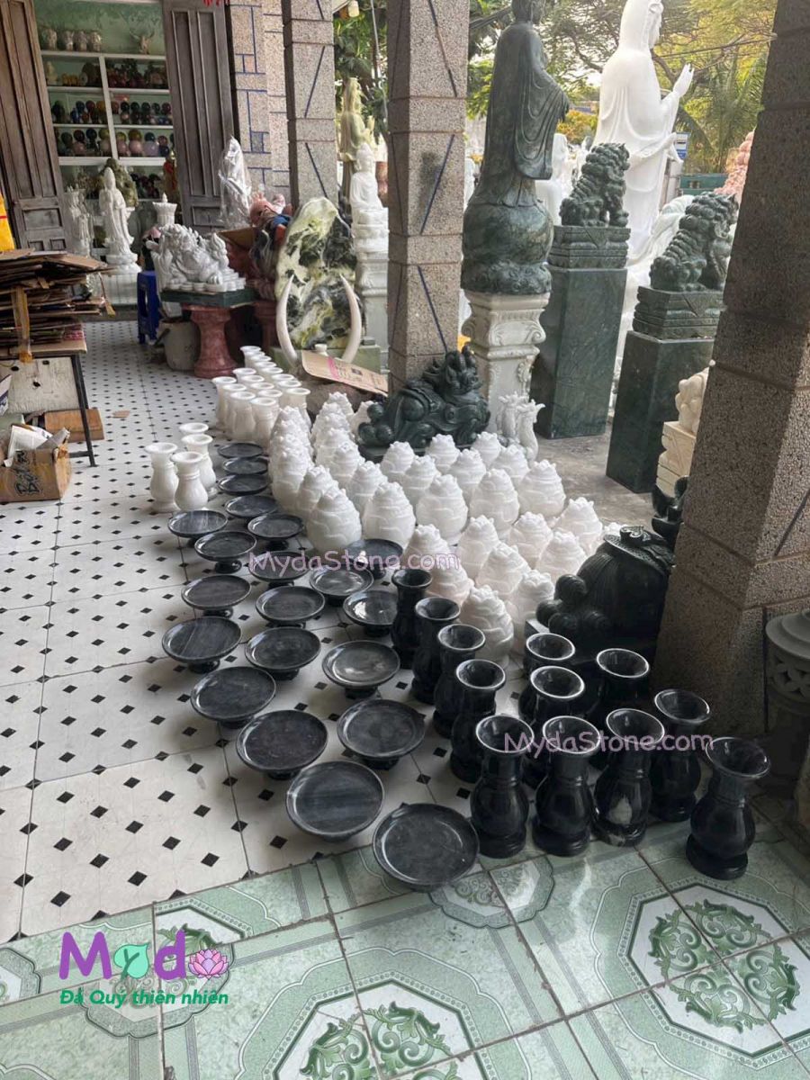 đồ thờ đá, lư hương đá tại đà lạt