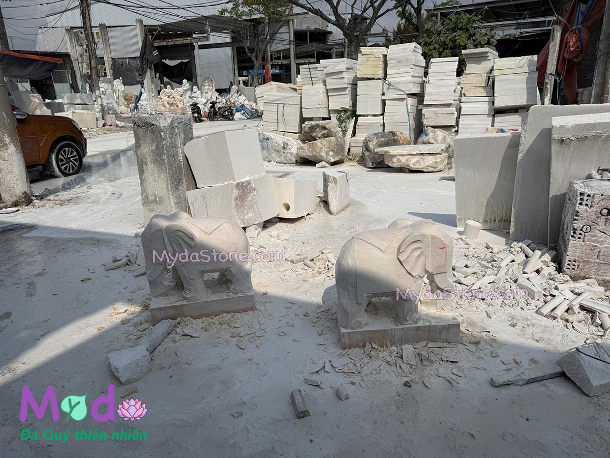 đồ thờ đá, lư hương đá tại đà lạt