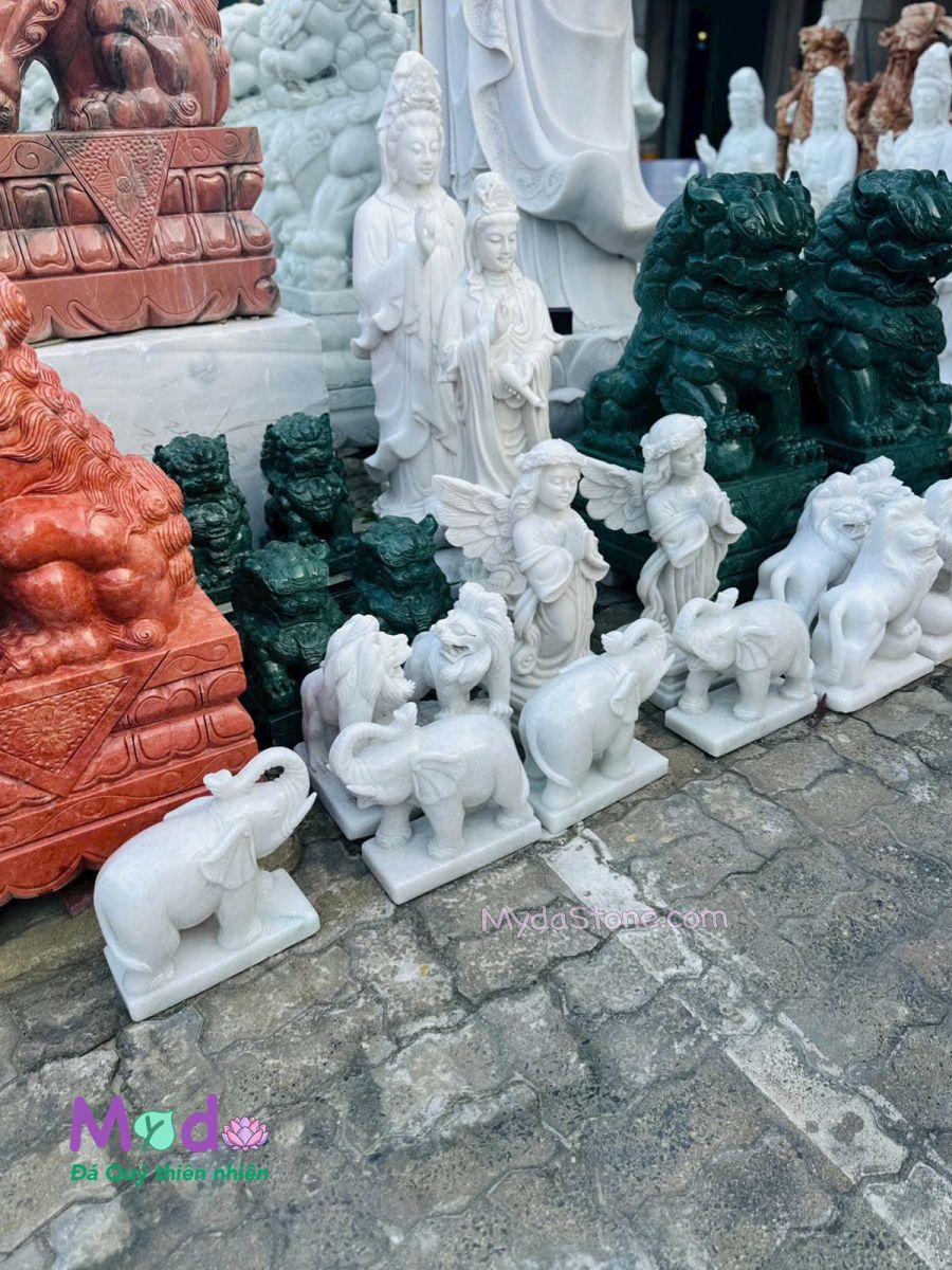 Tượng Voi Đá Phong Thuỷ tại Đồng Nai