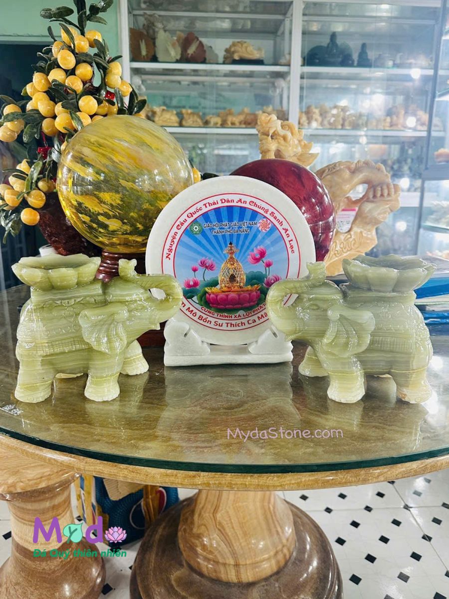 Tượng Voi Đá Phong Thuỷ tại Đồng Nai
