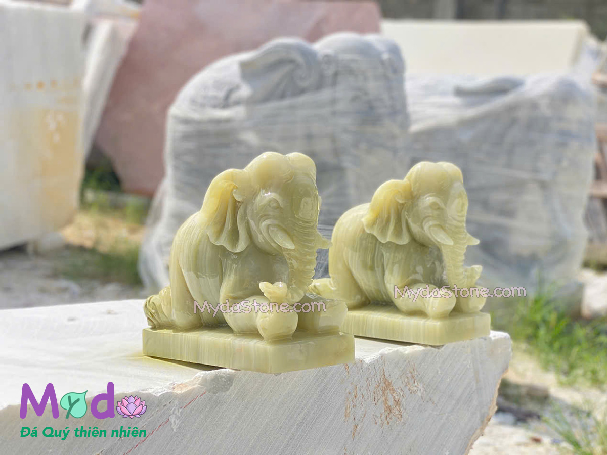 Tượng Voi Đá Phong Thuỷ tại Đồng Nai