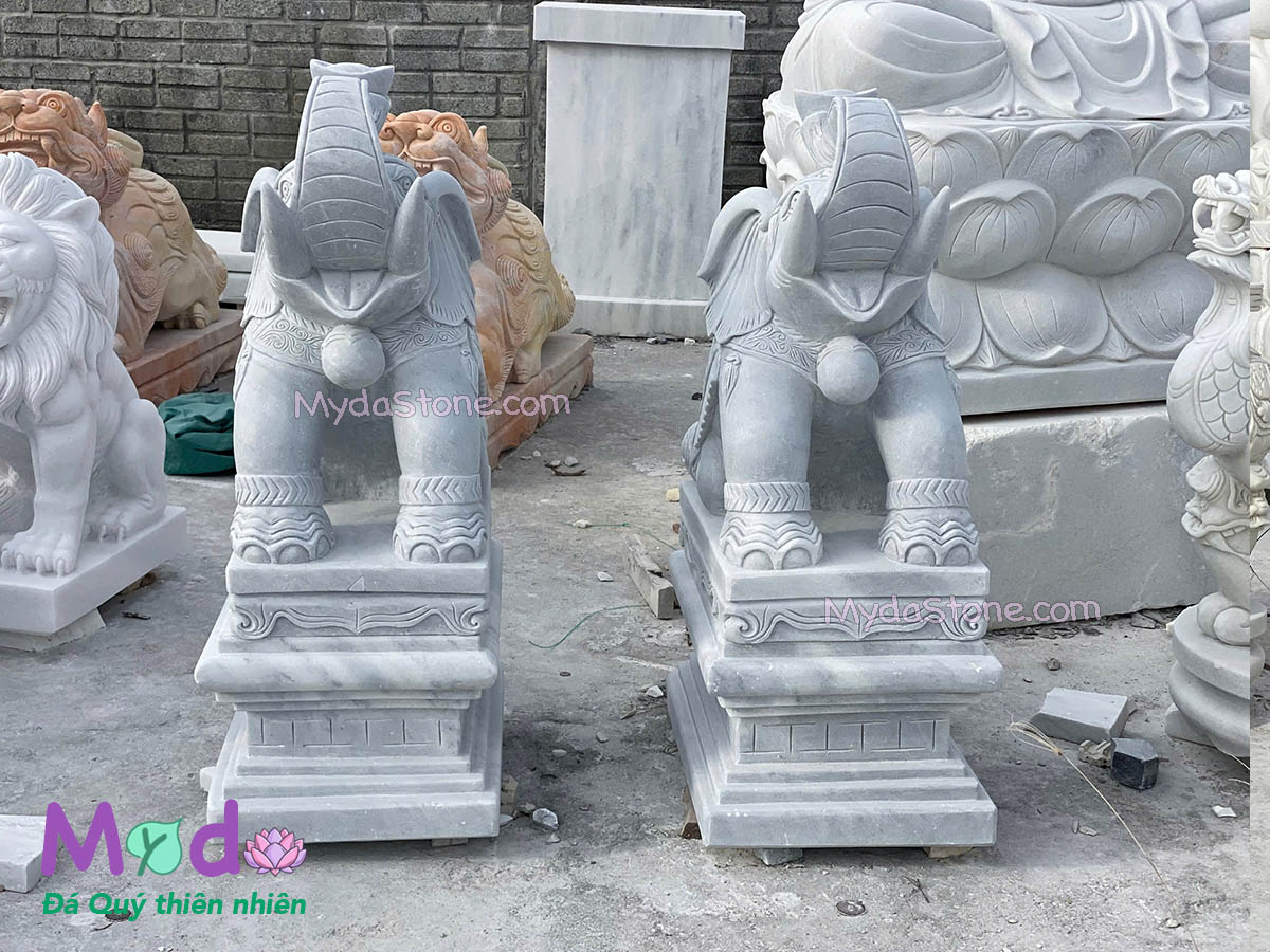 Tượng Voi Đá Phong Thuỷ tại Đồng Nai