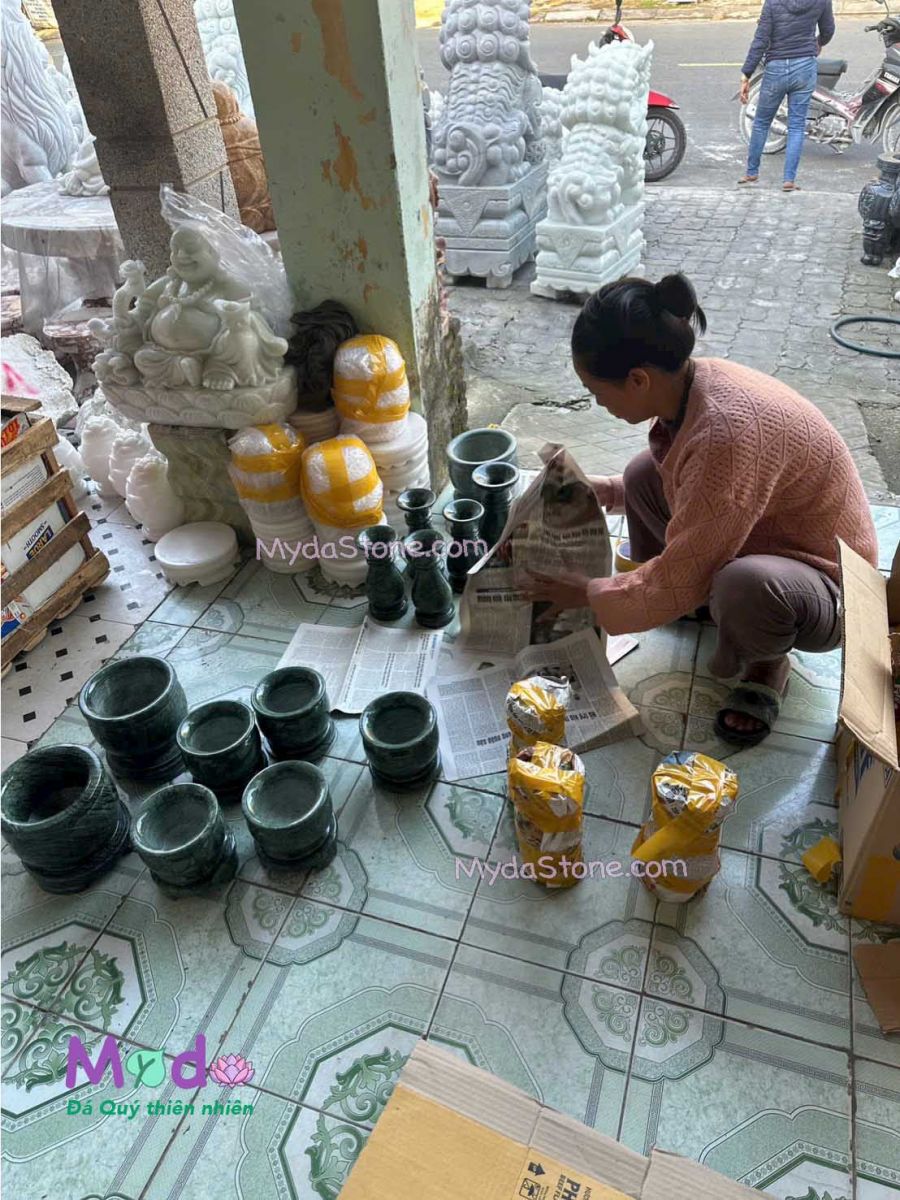 Mẫu Lư Hương Đá, Đồ Thờ Đá Đẹp tại Ninh Bình